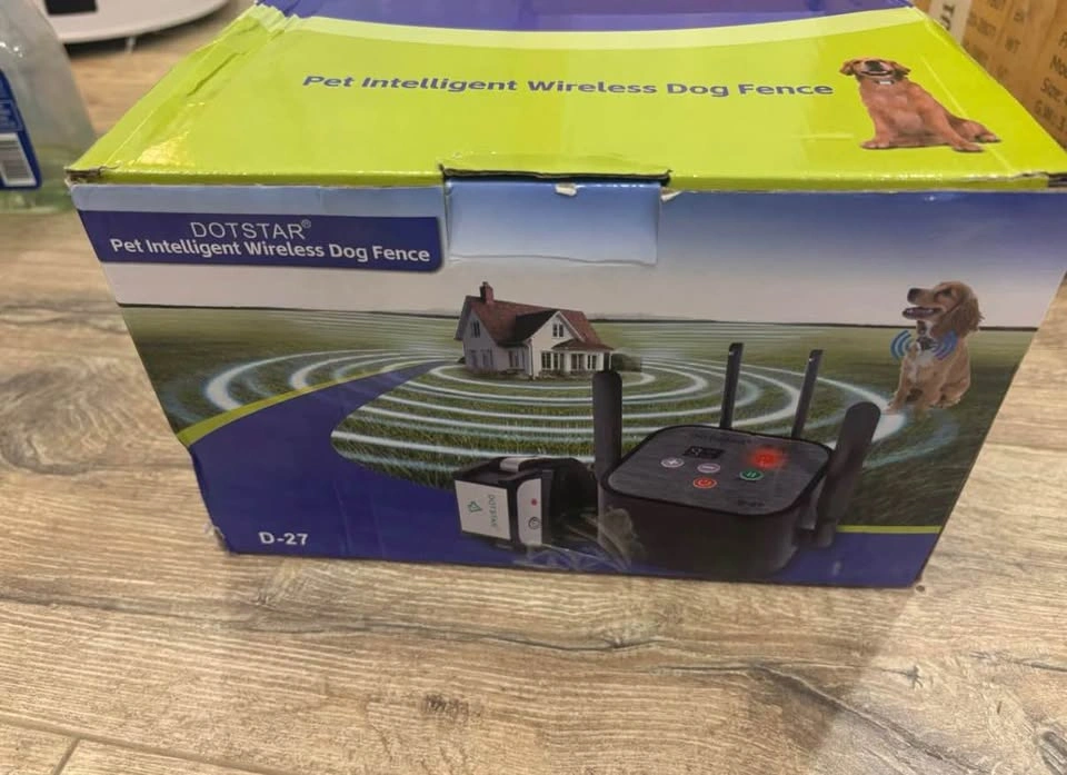 Wireless Dog Fence System – 2 Collars – New – $30 - photo 2