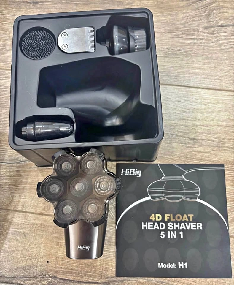 5-in-1 Electric Head Shaver – New – $25