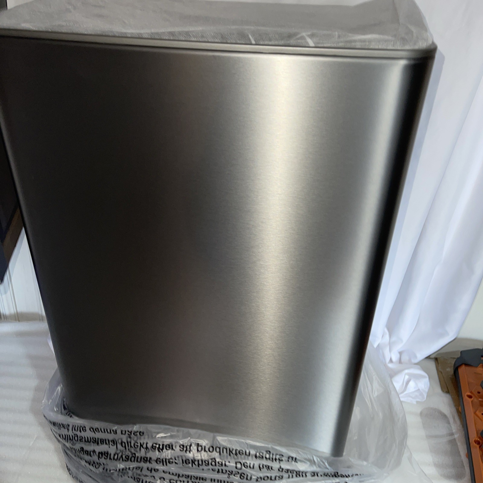 Kohler 47L Step Trash Can - Silver Stainless Steel - photo 2