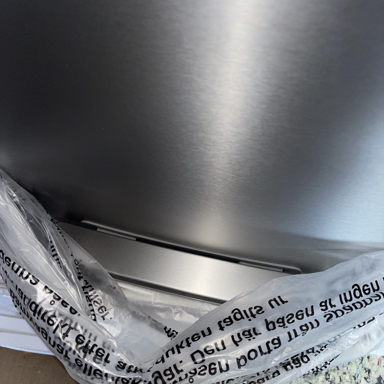 Kohler 47L Step Trash Can - Silver Stainless Steel - photo 3