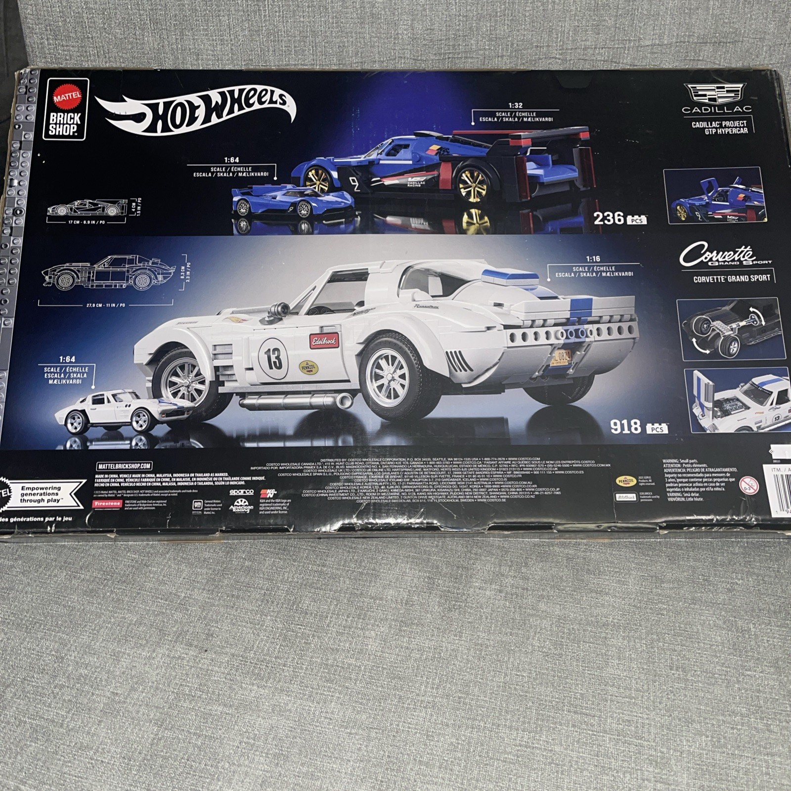 Hot Wheels Brick Shop 2 Pack Corvette & Cadillac - photo 4