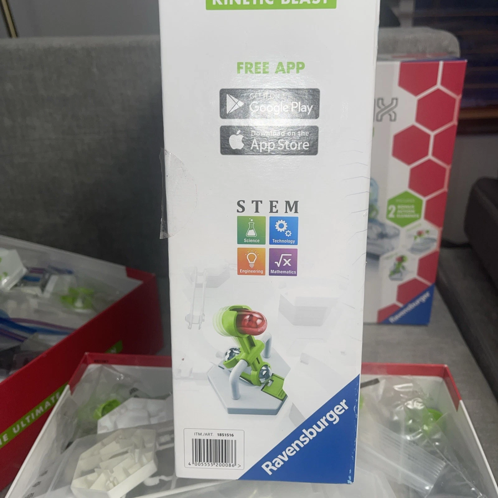 Gravitrax Kinetic Blast Ultimate Marble Run Set 159-Piece STEM T - photo 5