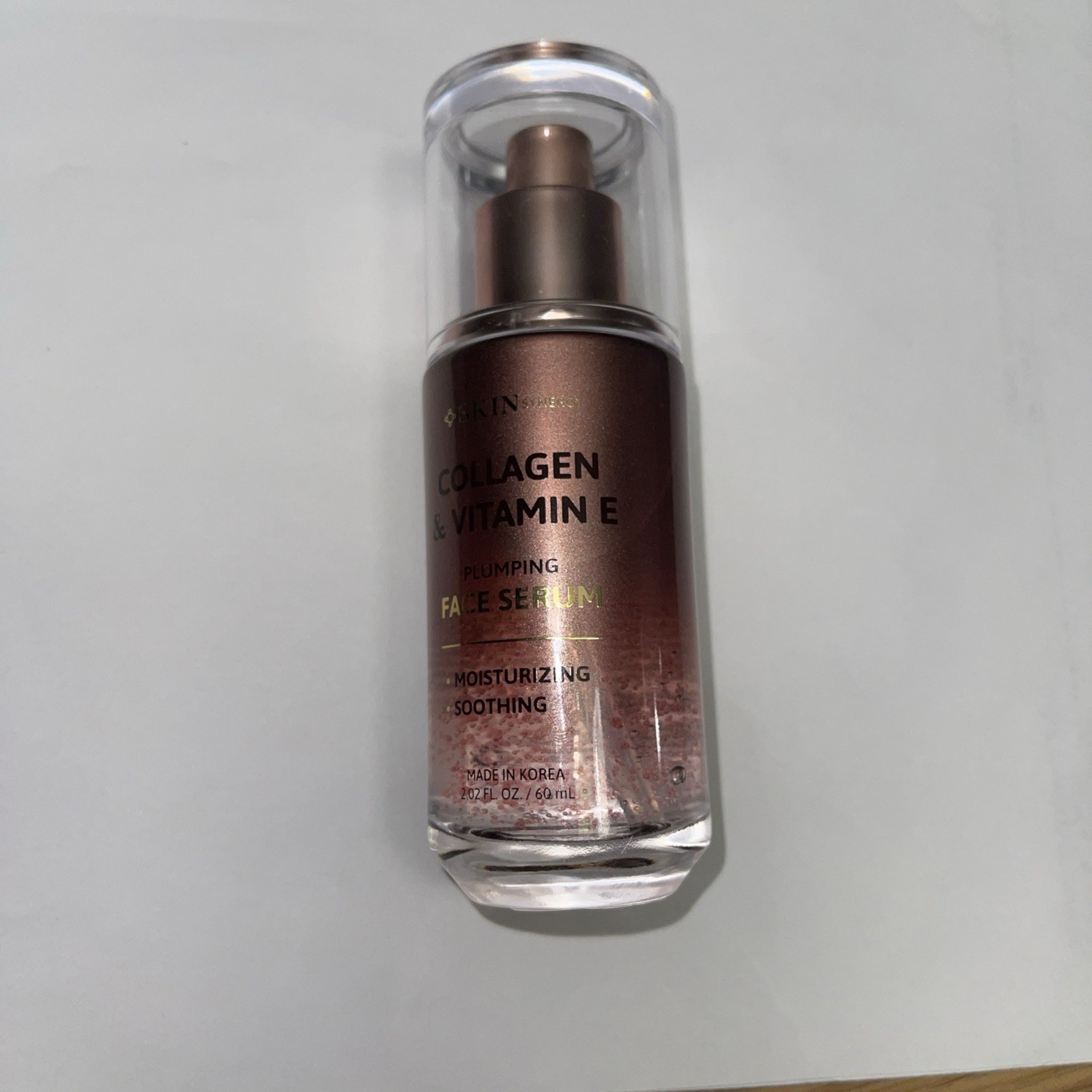 New COLLAGEN & VITAMIN E PLUMPING FACE SERUM MOISTURIZING & SOOT