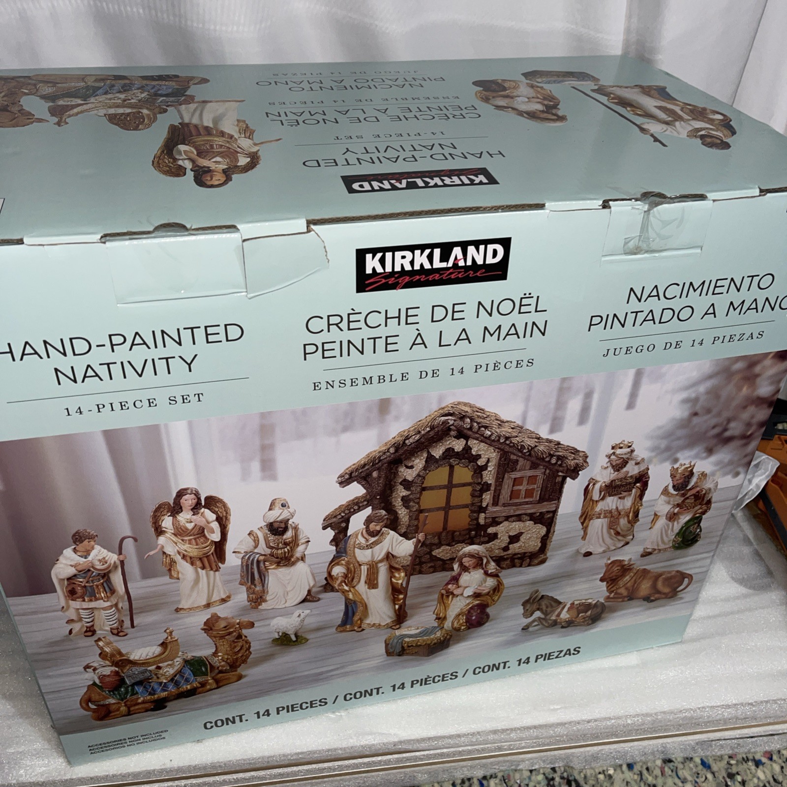 Kirkland Signature 14-Piece Nativity Set - photo 5