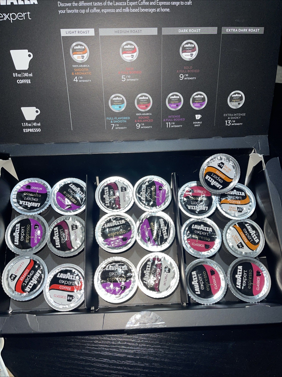Lavazza Expert Variety Pack, Compatible w/ Lavazza Classy Machin