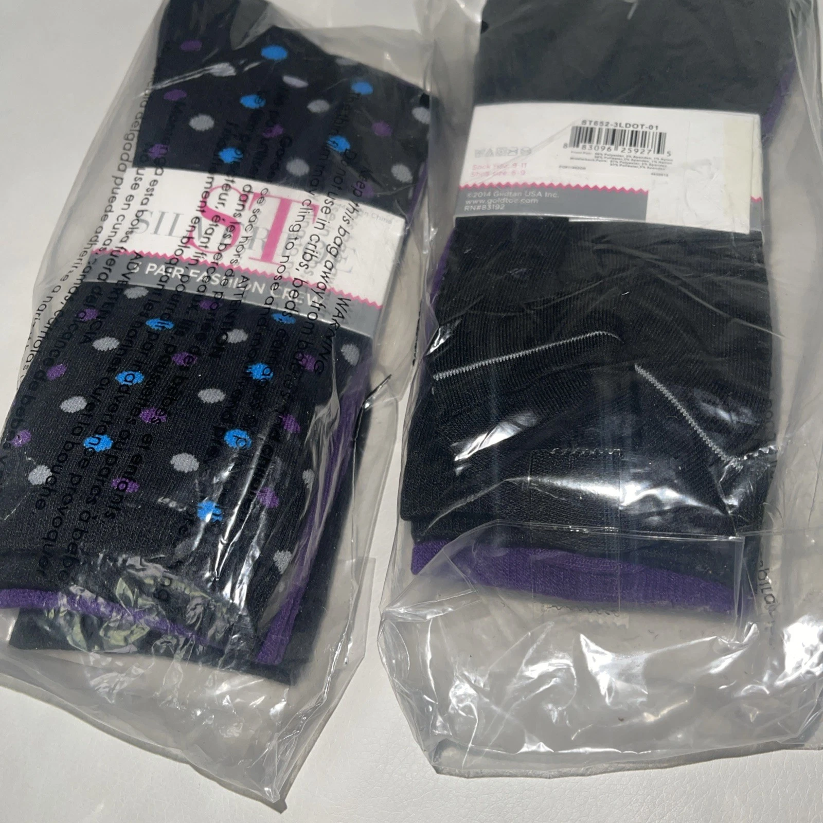 Silvertoe Women's Crew Socks 6 Pair Pack - photo 3