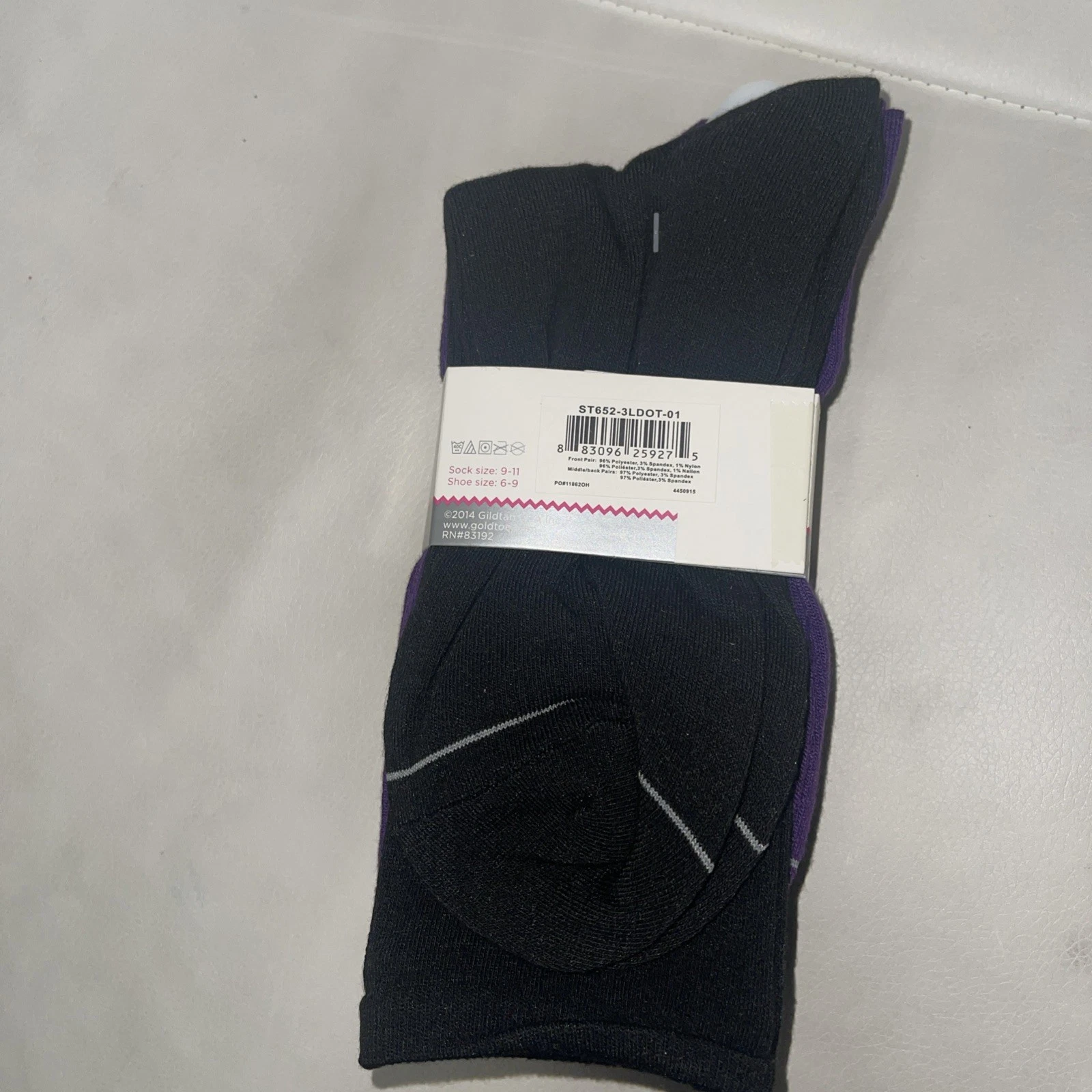 Silvertoe Women's Crew Socks 6 Pair Pack - photo 5