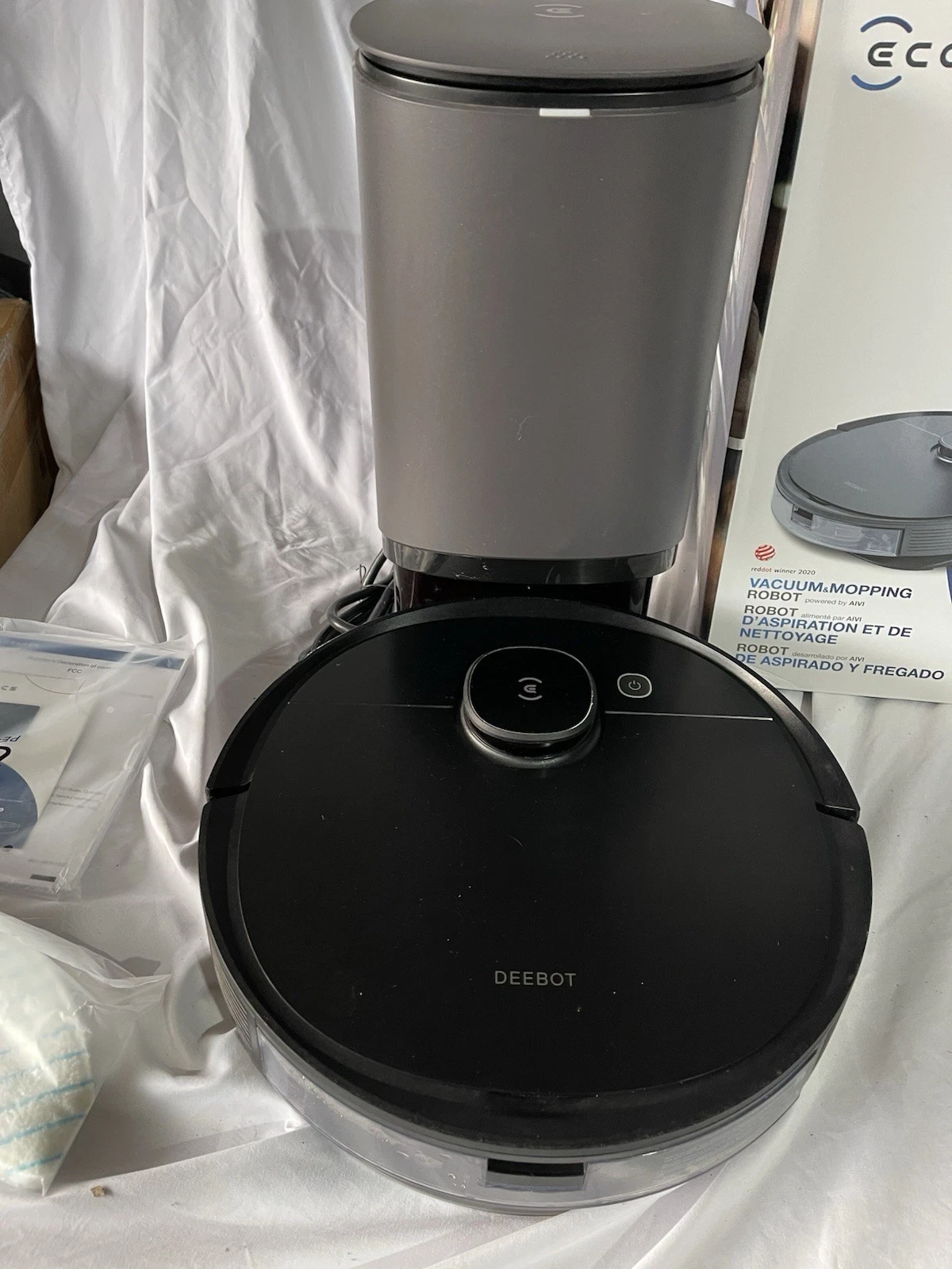 Ecovacs DEEBOT OZMO T8+ Robot Vacuum & Mop Combo - photo 3
