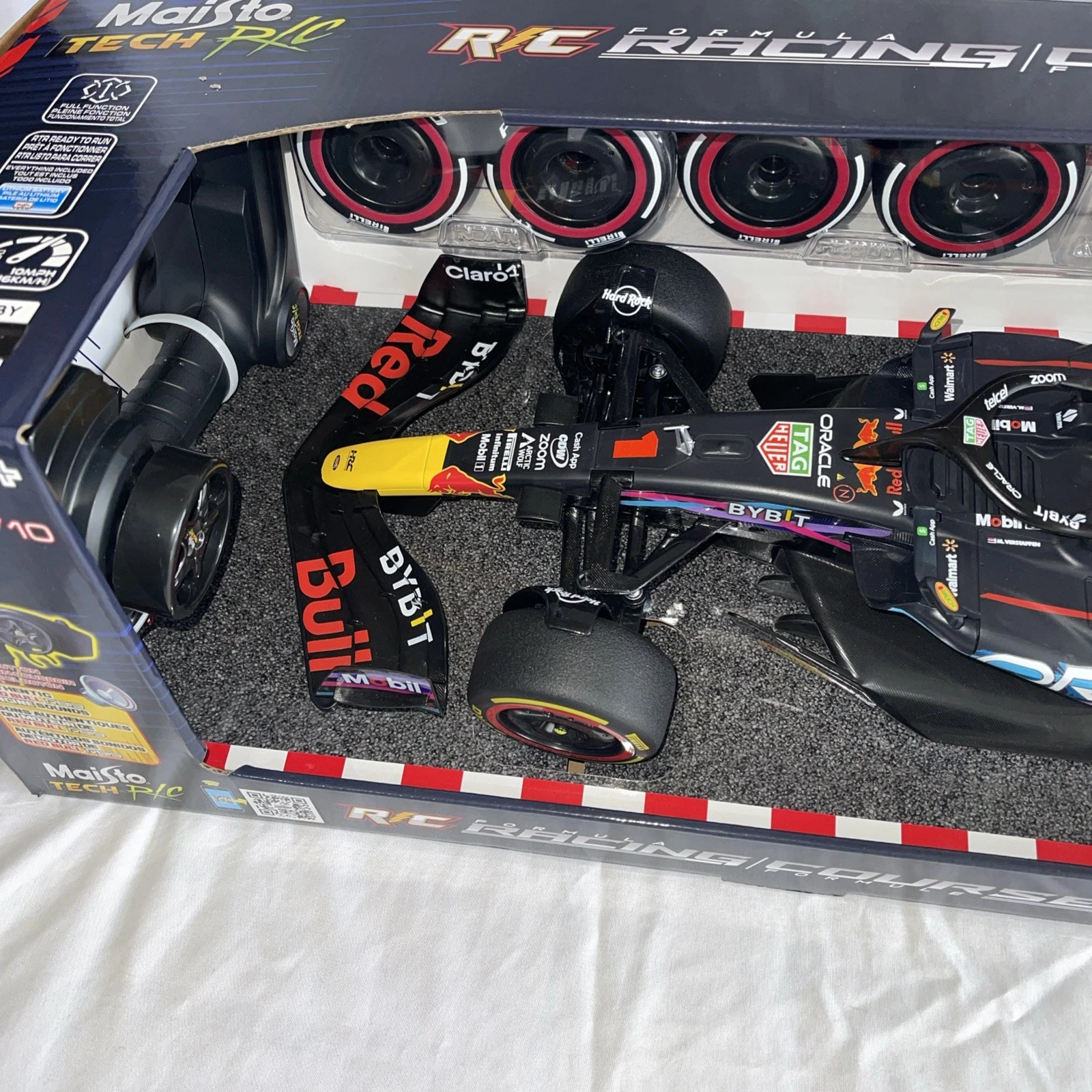 Maisto RC Red Bull Racing RB19 Max Verstappen #1 1:10 Scale - Br - photo 2