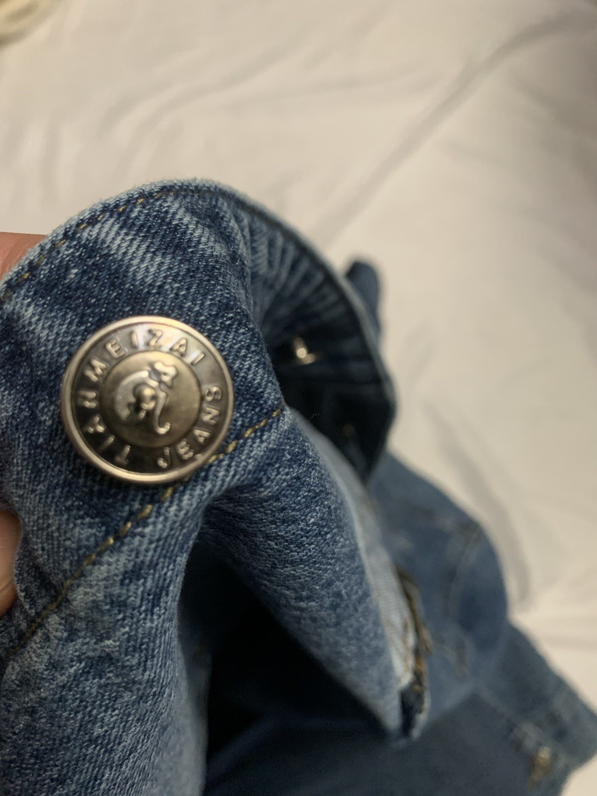 Serra Women's Classic Trucker Denim Jacket Blue Size 3XL - photo 4