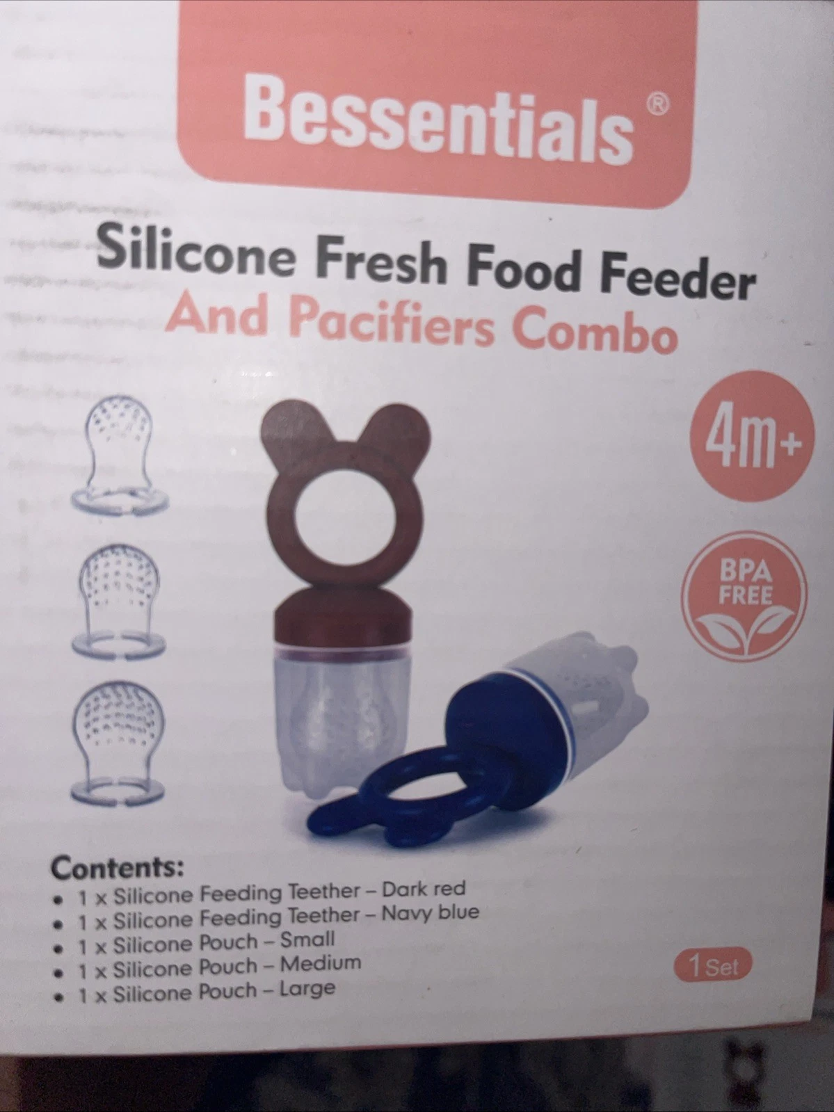 Baby Food Feeder - 2 Pack Silicone Mesh - photo 2