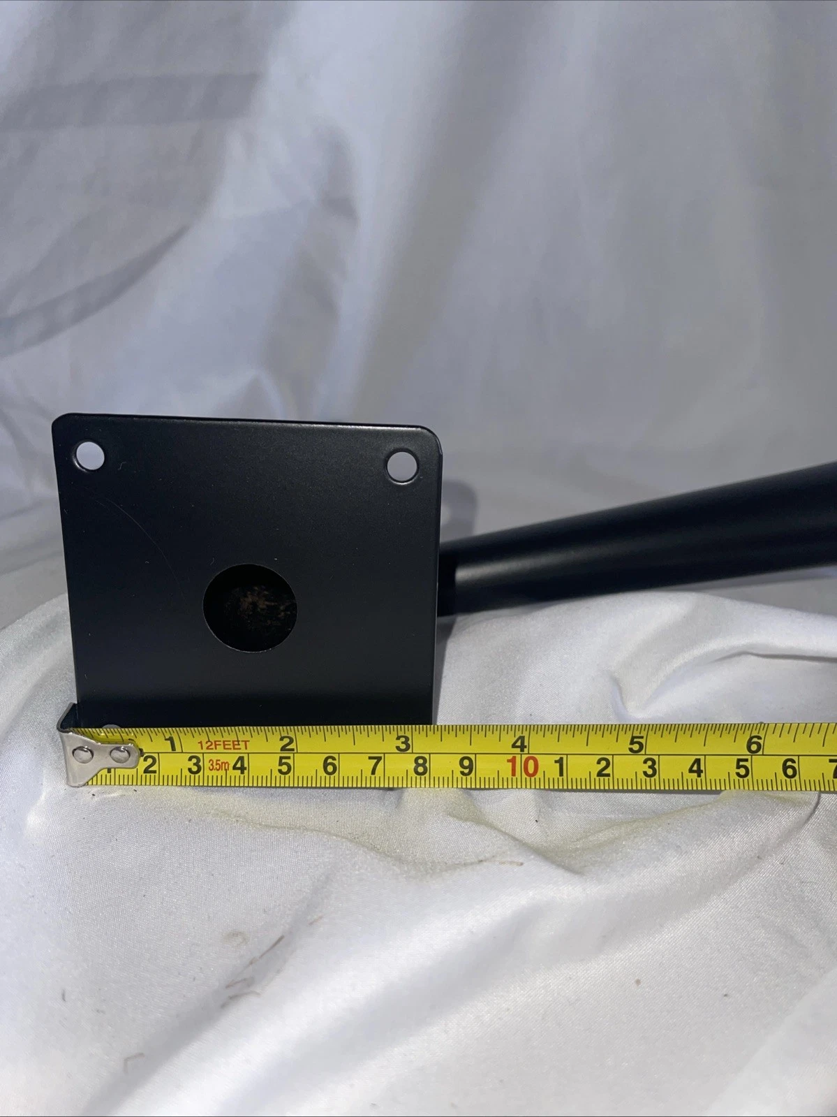 2 Matte Black Metal Stool Legs 7.5" - photo 4