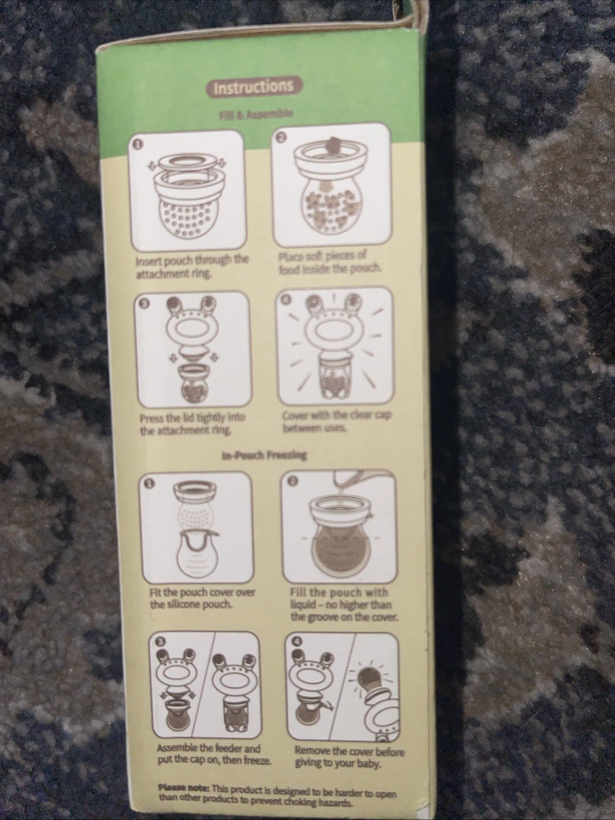 Haakaa Fresh Food Feeder And Cover Set - photo 2