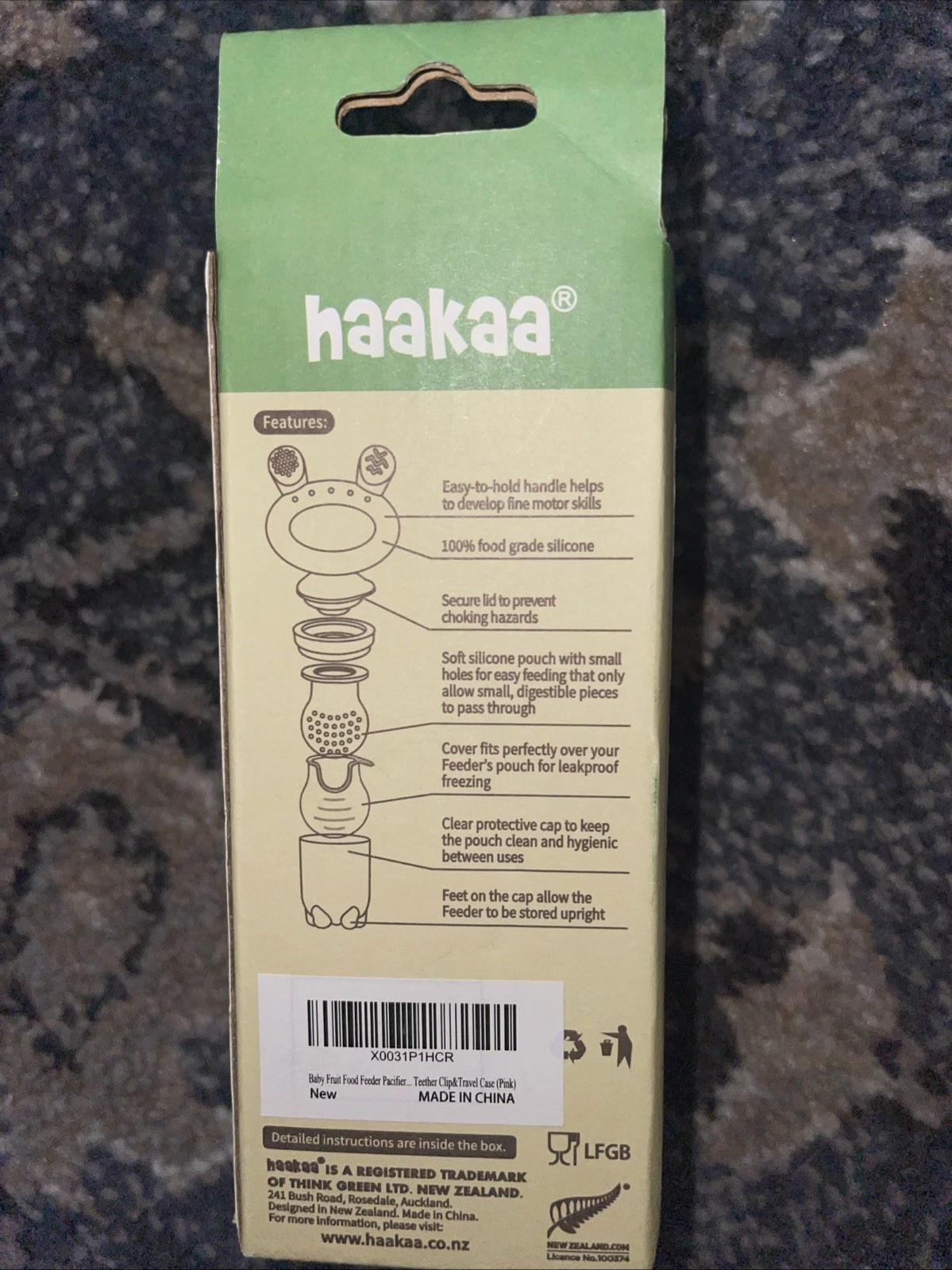 Haakaa Fresh Food Feeder And Cover Set - photo 3