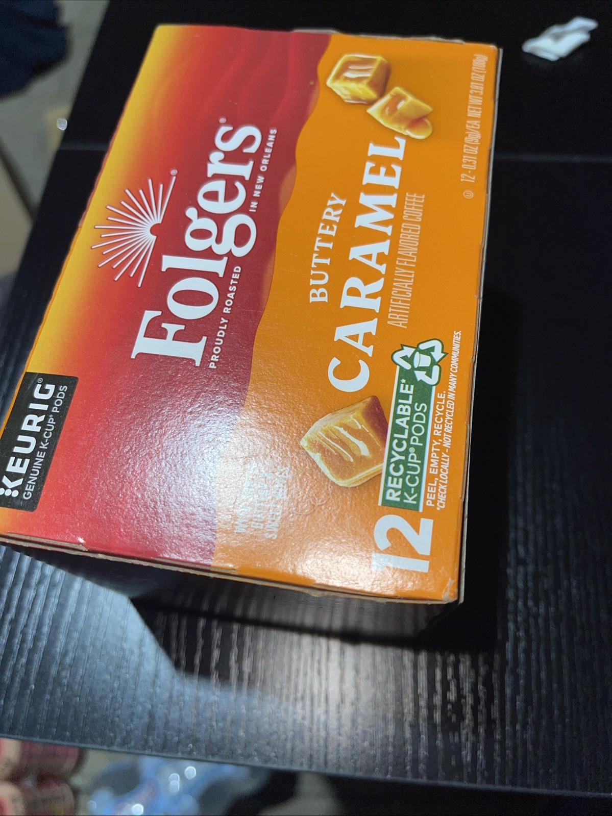 Folgers Buttery Caramel Coffee K-Cups (12 ct) - photo 2