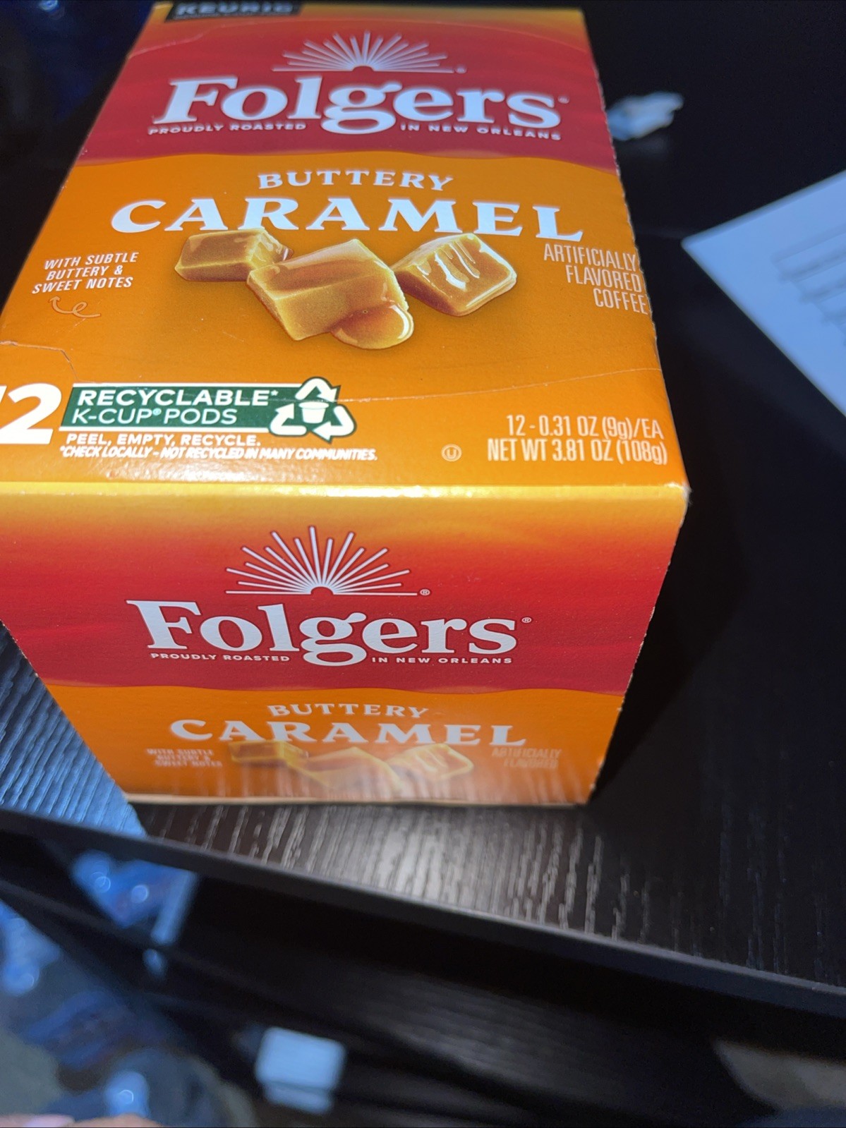Folgers Buttery Caramel Coffee K-Cups (12 ct) - photo 4