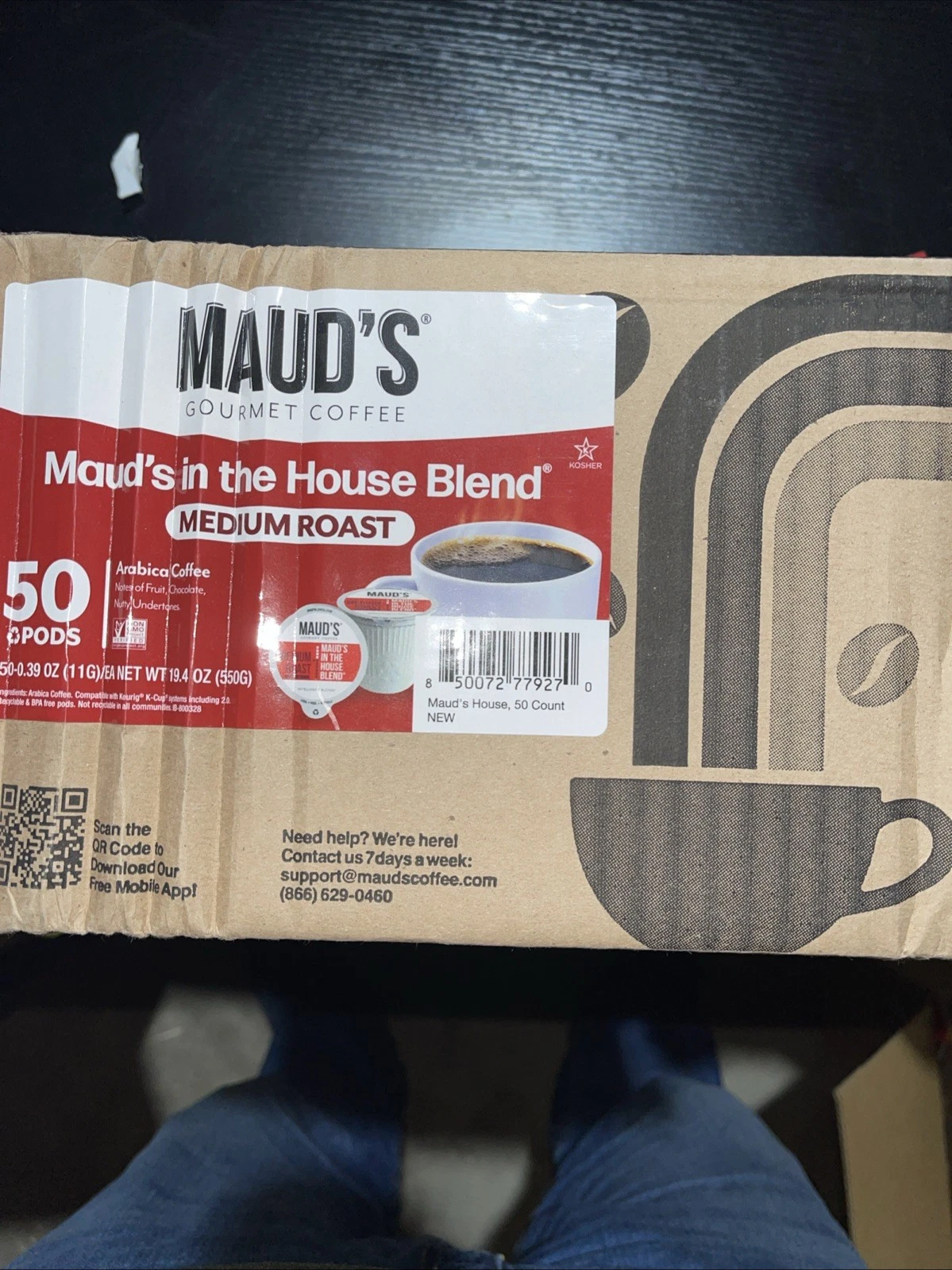 Maud's Medium Roast Coffee Pods, 50ct, Recyclable