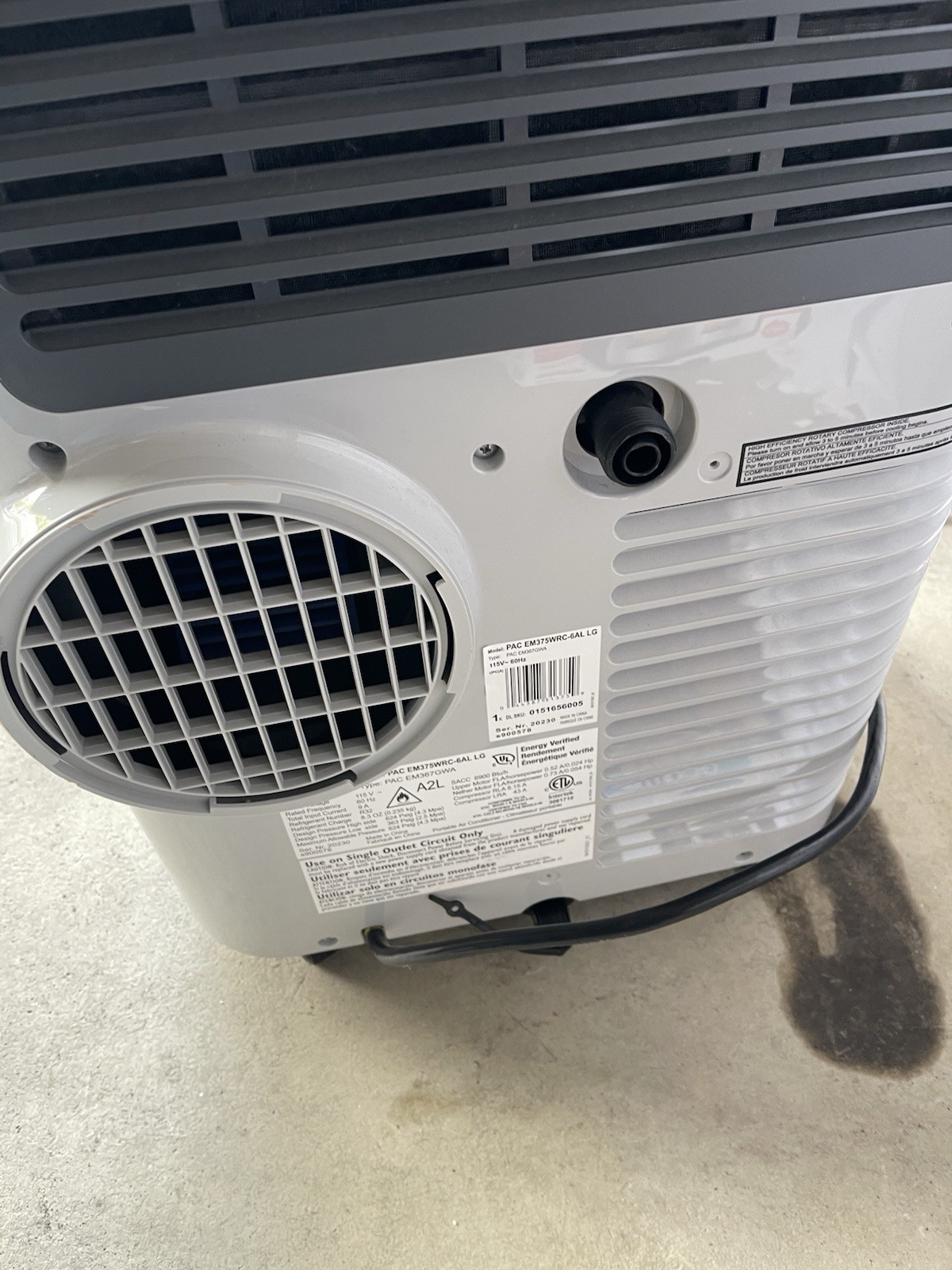 DeLonghi Portable Air Conditioner - photo 2