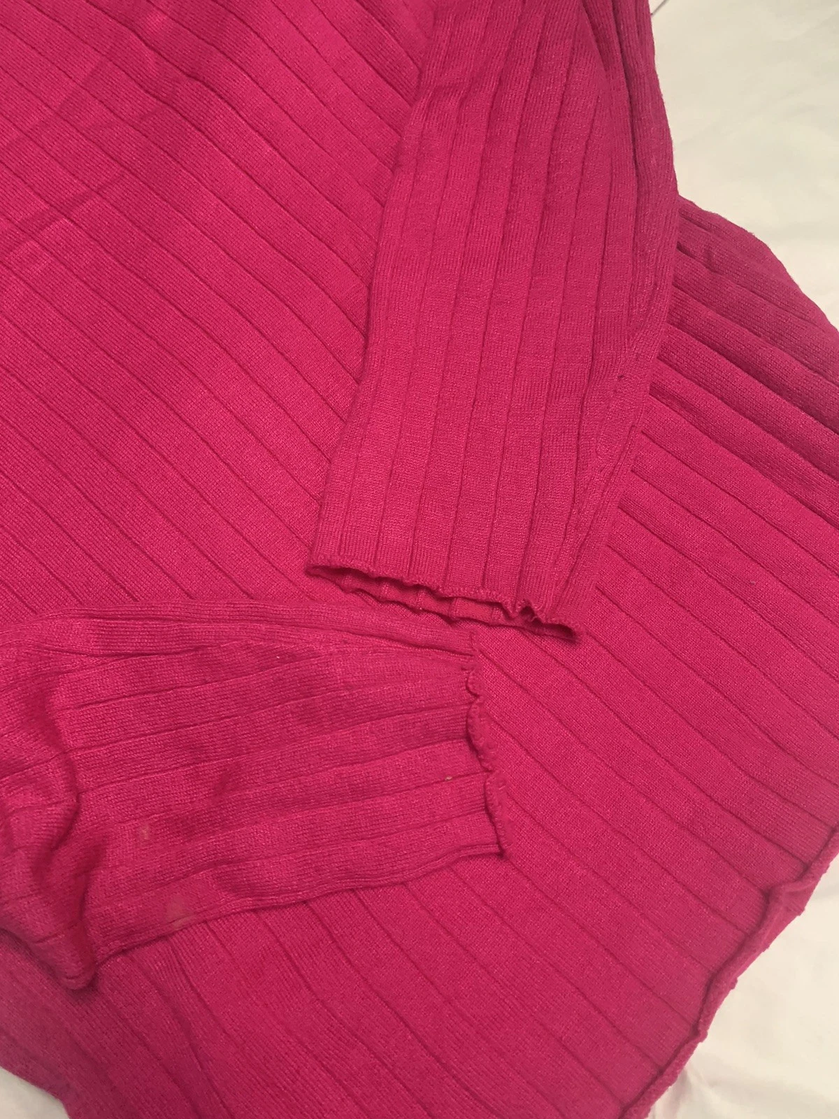 No Boundaries Junior Girls Hot Pink Sweater XXL - photo 3