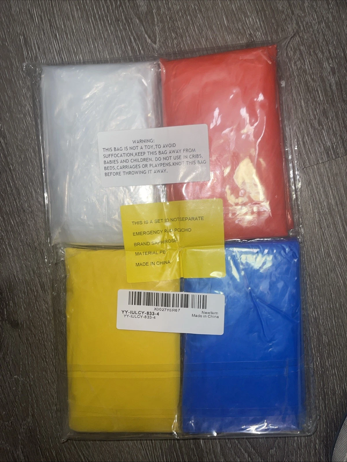 Saphirose Kid’s Raincoats Lot Of 4 - photo 2