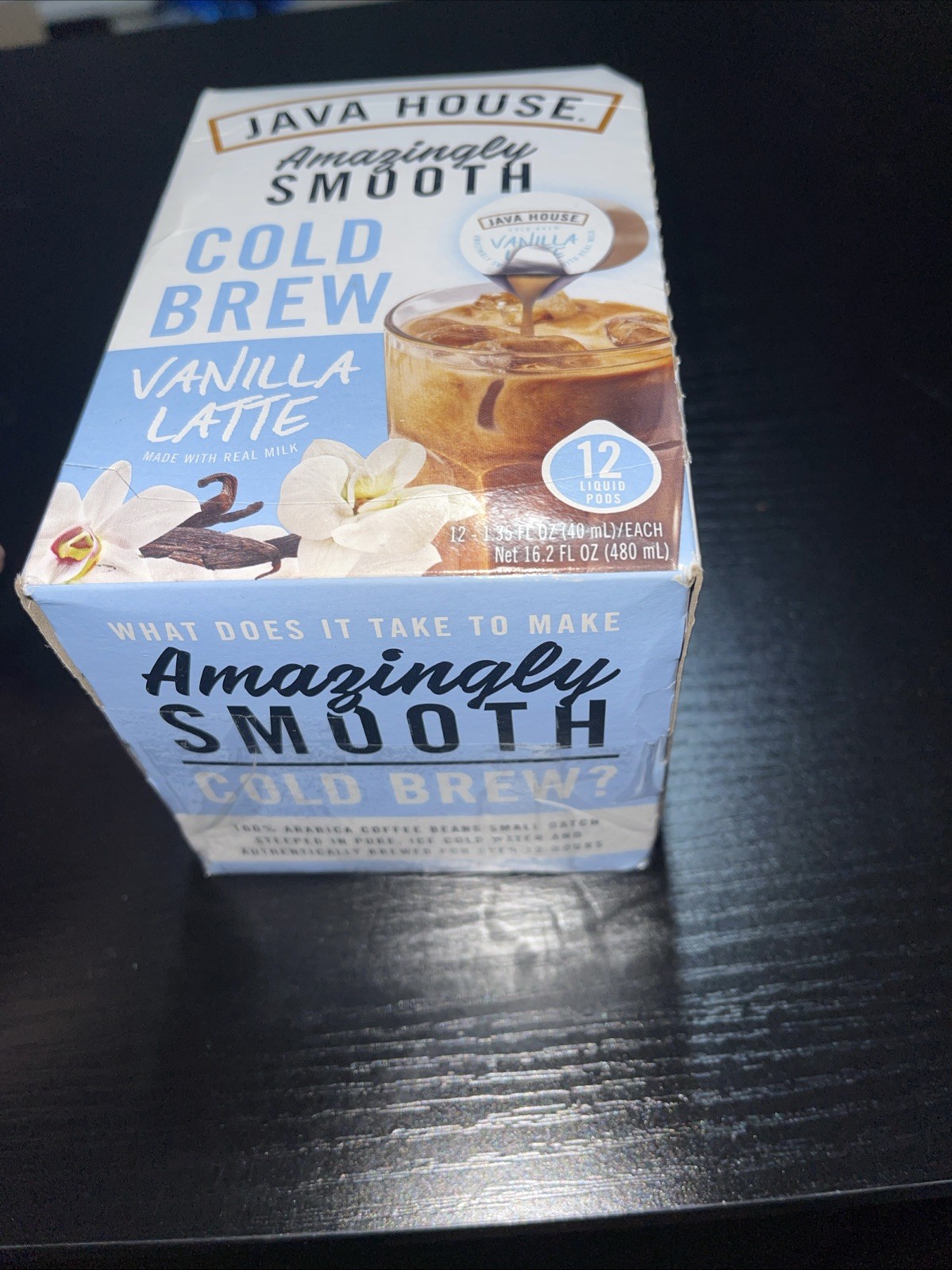 Java House Cold Brew Coffee Vanilla Latte, 12 Pods - photo 5