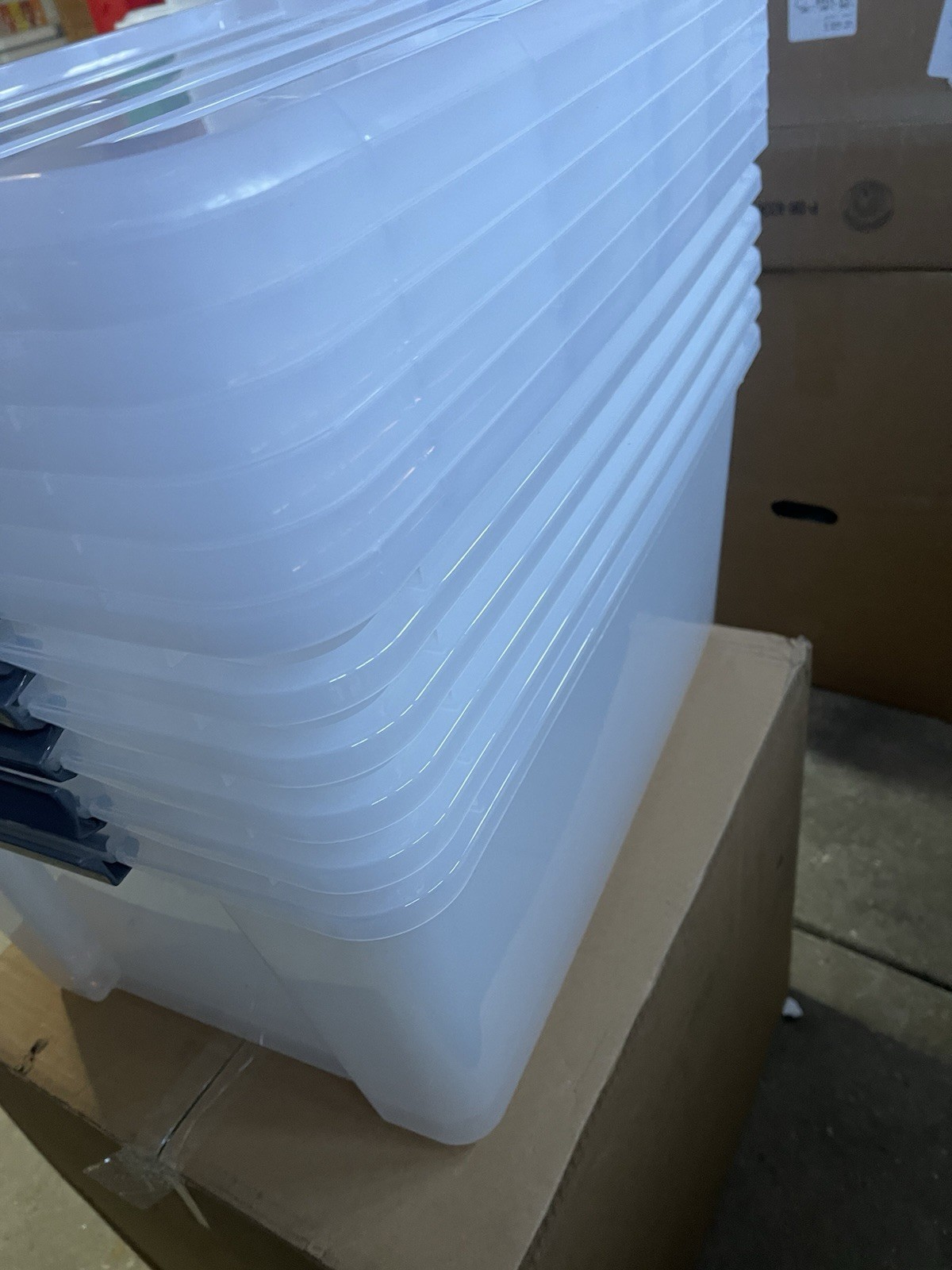 IRIS Storage Containers - 6 Pack, 45 Qt
