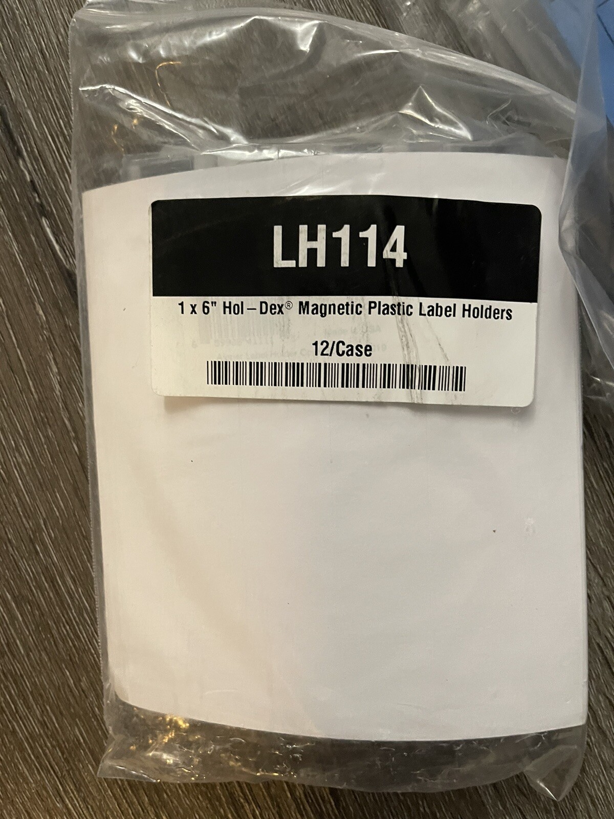 Magnetic Label Holders - 12/Case - 1x6" Hol-Dex - photo 2