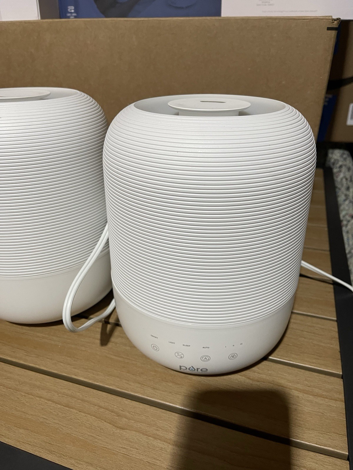 Pre Owned Pure Enrichment Hume Sense Humidifier 2-Pack - photo 2