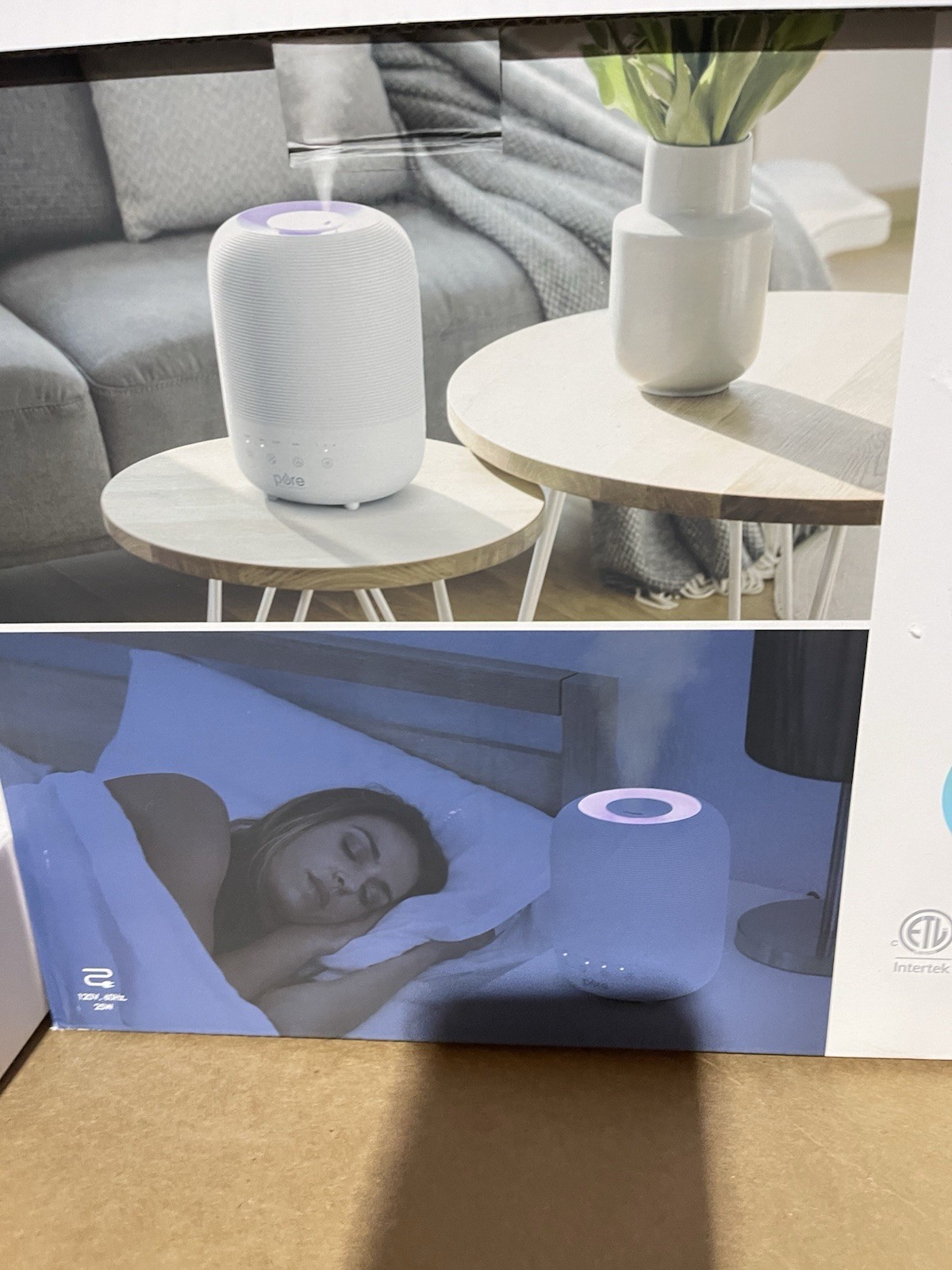 Pre Owned Pure Enrichment Hume Sense Humidifier 2-Pack - photo 4