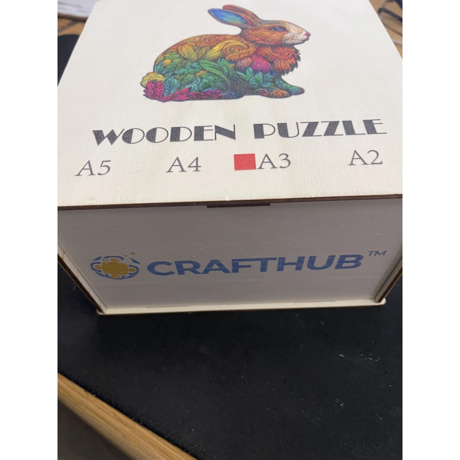 Crafthub Lucky Rabbit Wooden Puzzle - 126 pieces - photo 3