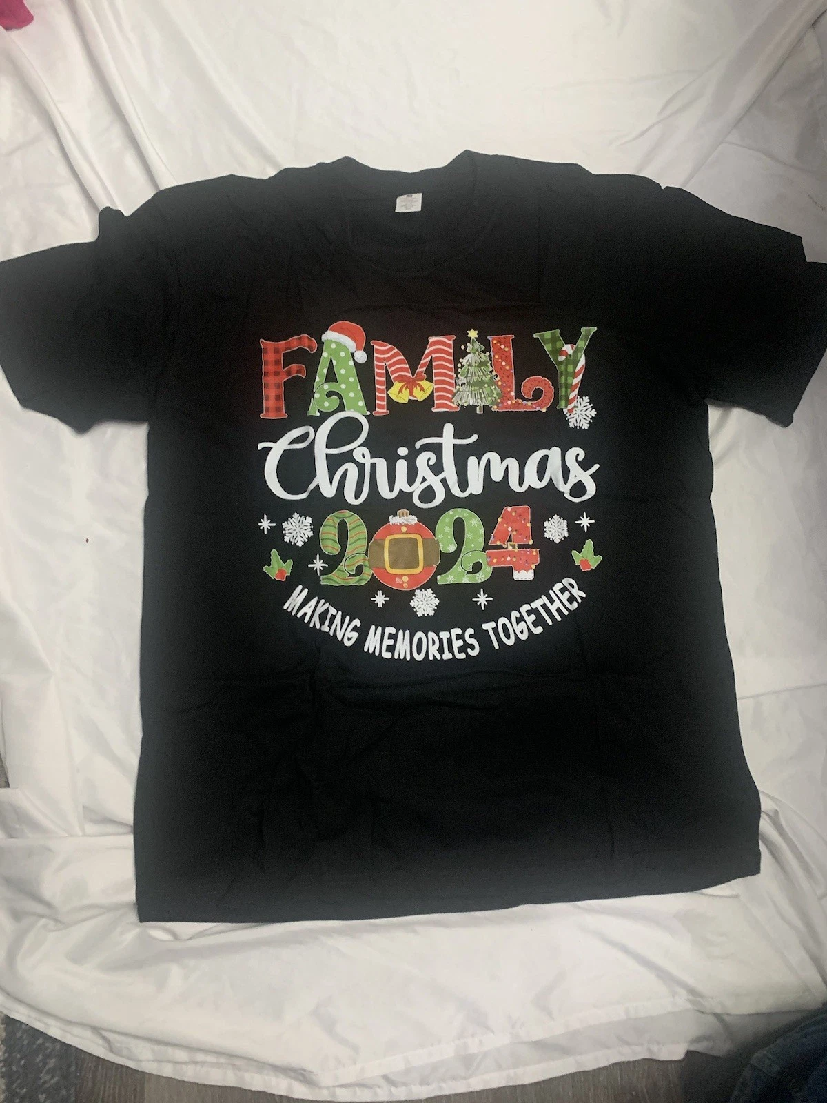 Family Christmas 2024 T-Shirt, Matching Family Christmas Tee