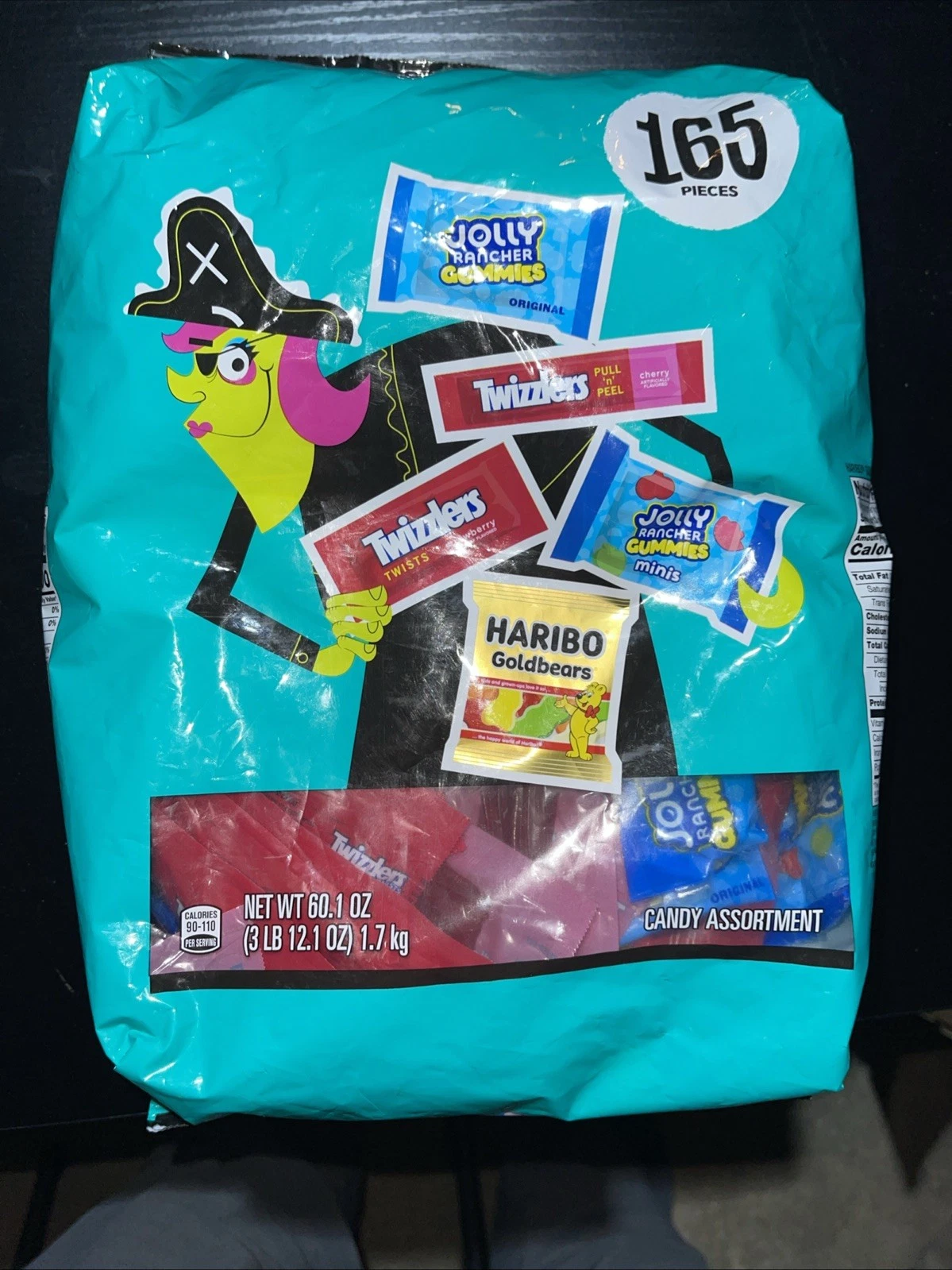 HARIBO, JOLLY RANCHER, TWIZZLERS Assorted Fruit Flavors - 165 Pi