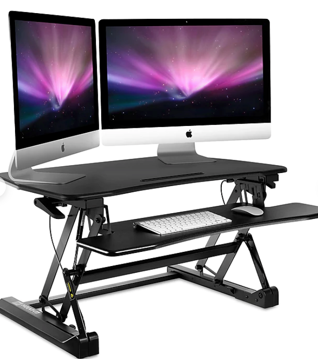 Mount-It! 36"W Manual Adjustable Standing Desk Converter - photo 2