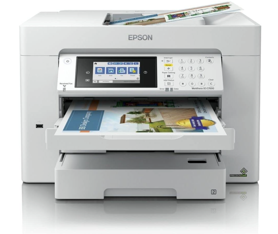 Epson Workforce EC-C7000 Color All-in-One Printer (C11CH67202)