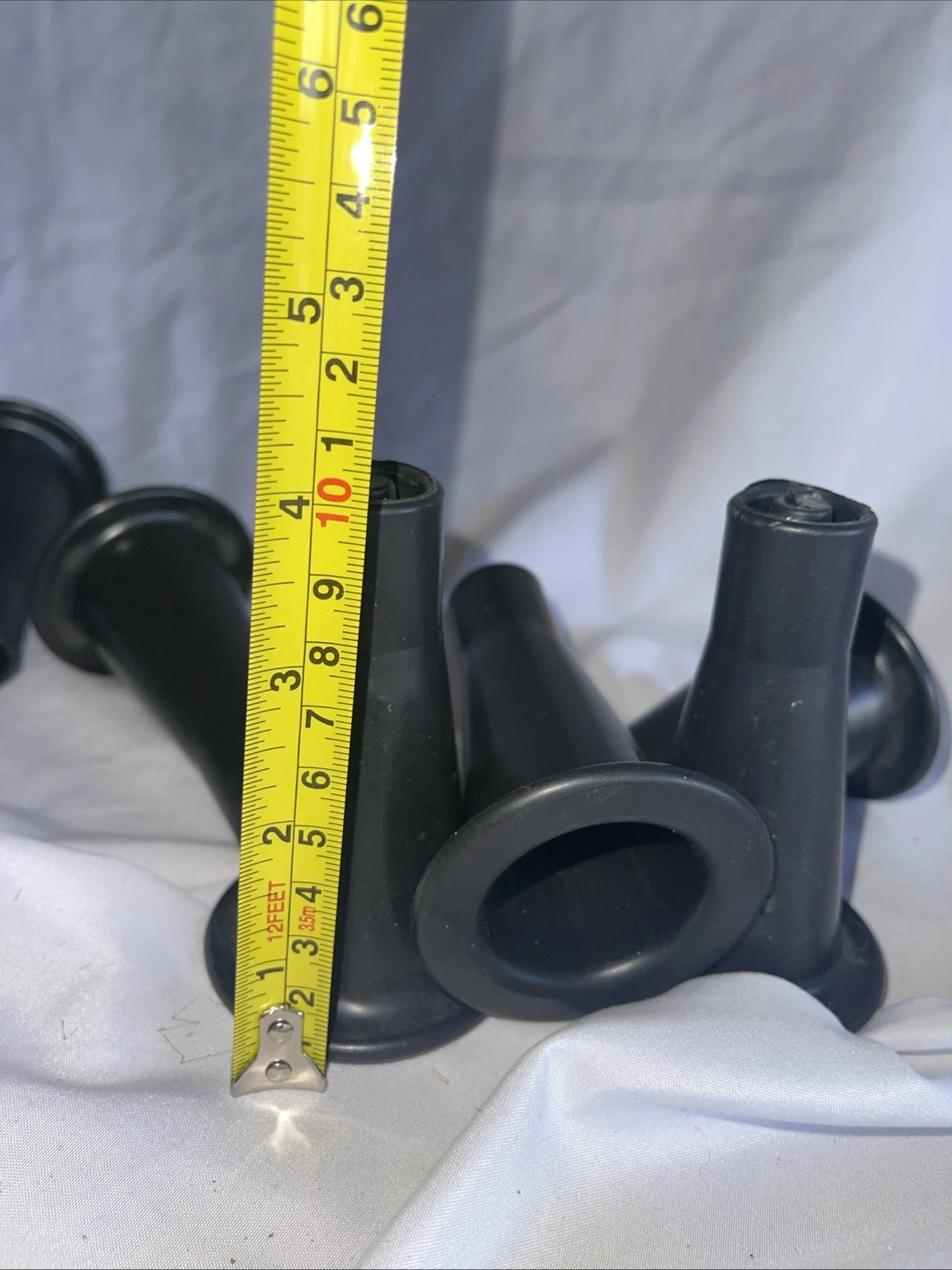 Bed Frame Feet Set of 6 - 4" Tall Plastic Leg Glides - photo 4