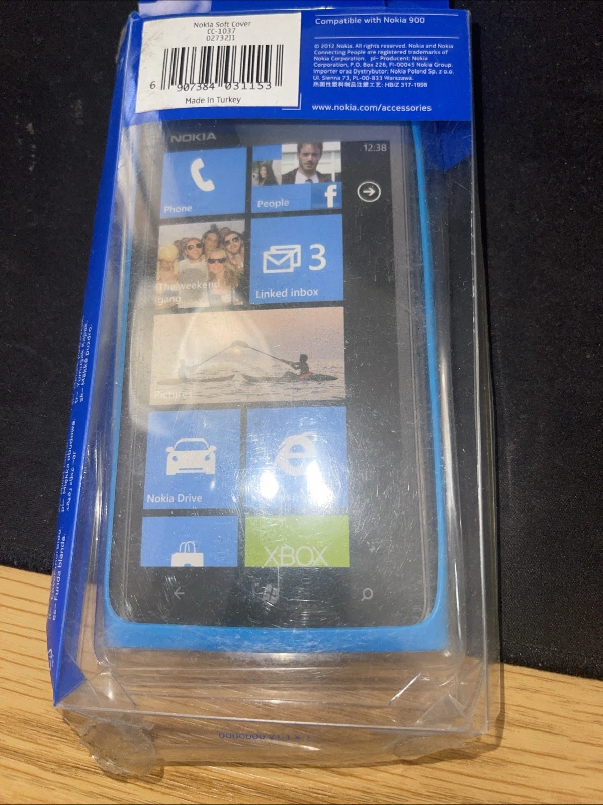 New Soft Gel Cover Case For NOKIA Lumia 900