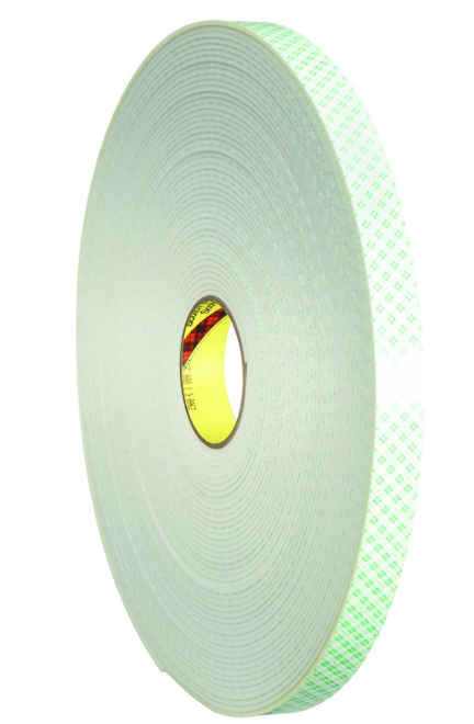 3M 4008 Double Sided Foam Tape 1" x 36 yds