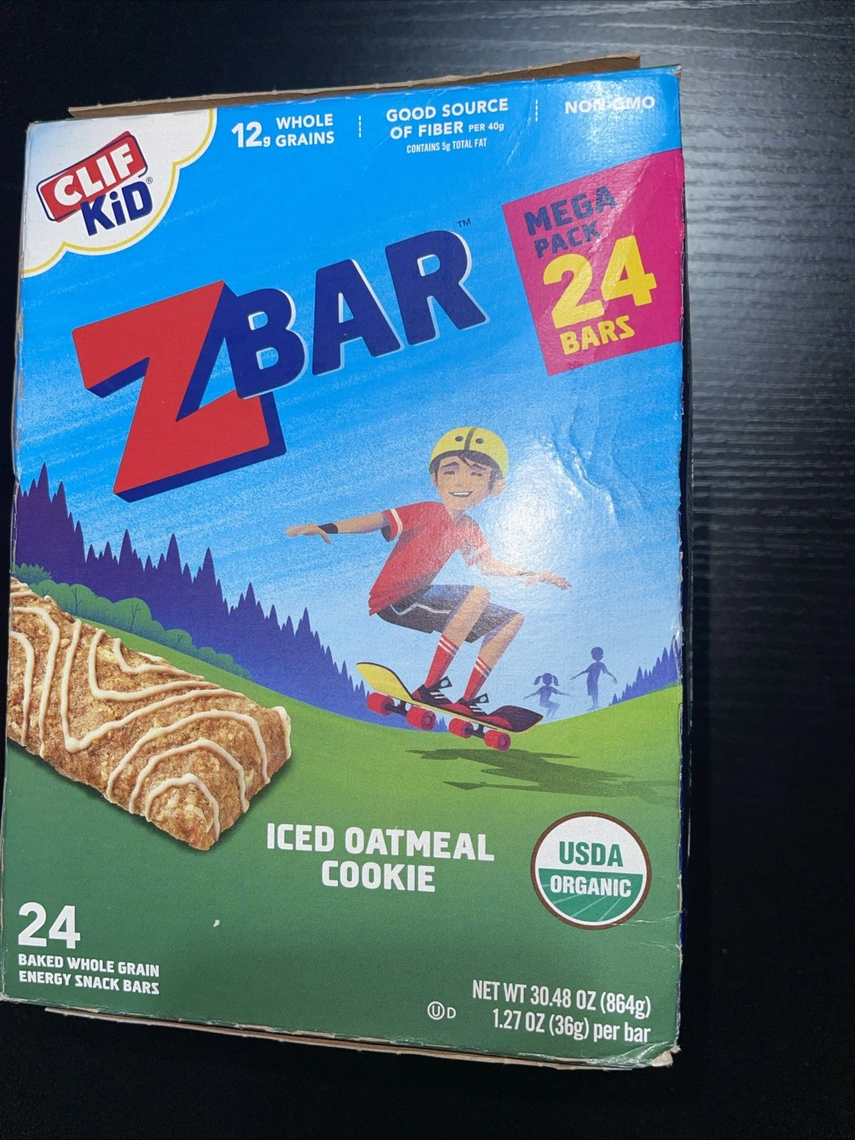 24-Pack Zbar Iced Oatmeal Cookie Soft-Baked Snack Bars - Organic - photo 2