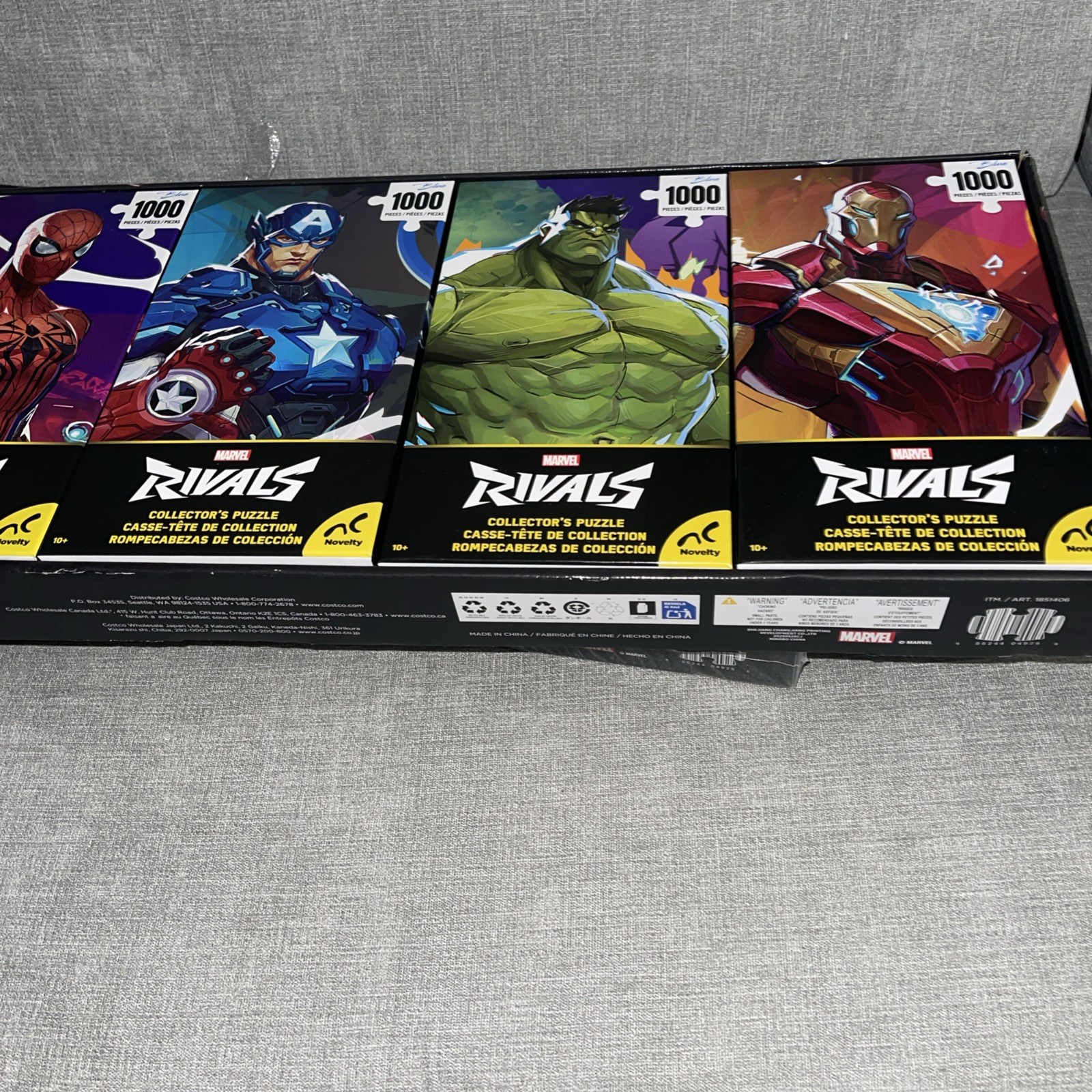 Marvel Rivals Puzzle Set - 4 x 1000 Pieces