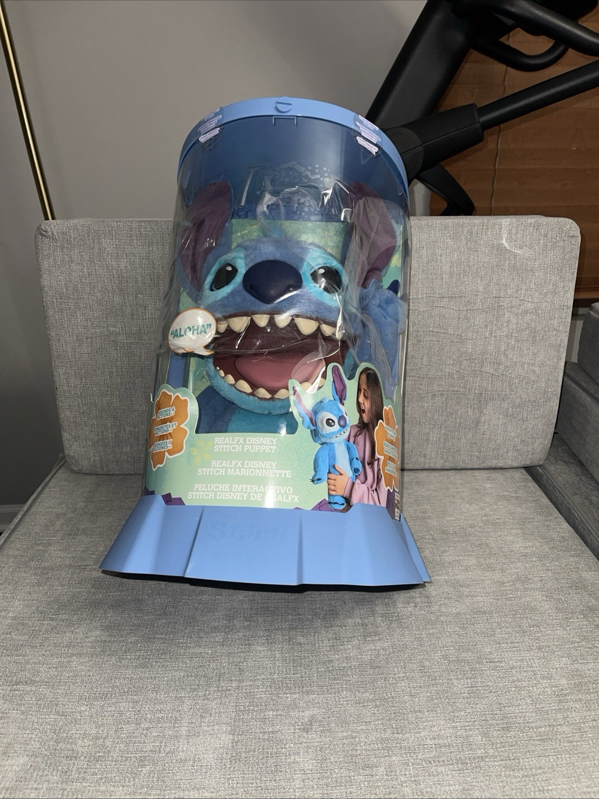 RealFX Disney STITCH Interactive Toy 100 Actions Sounds Animatro - photo 2