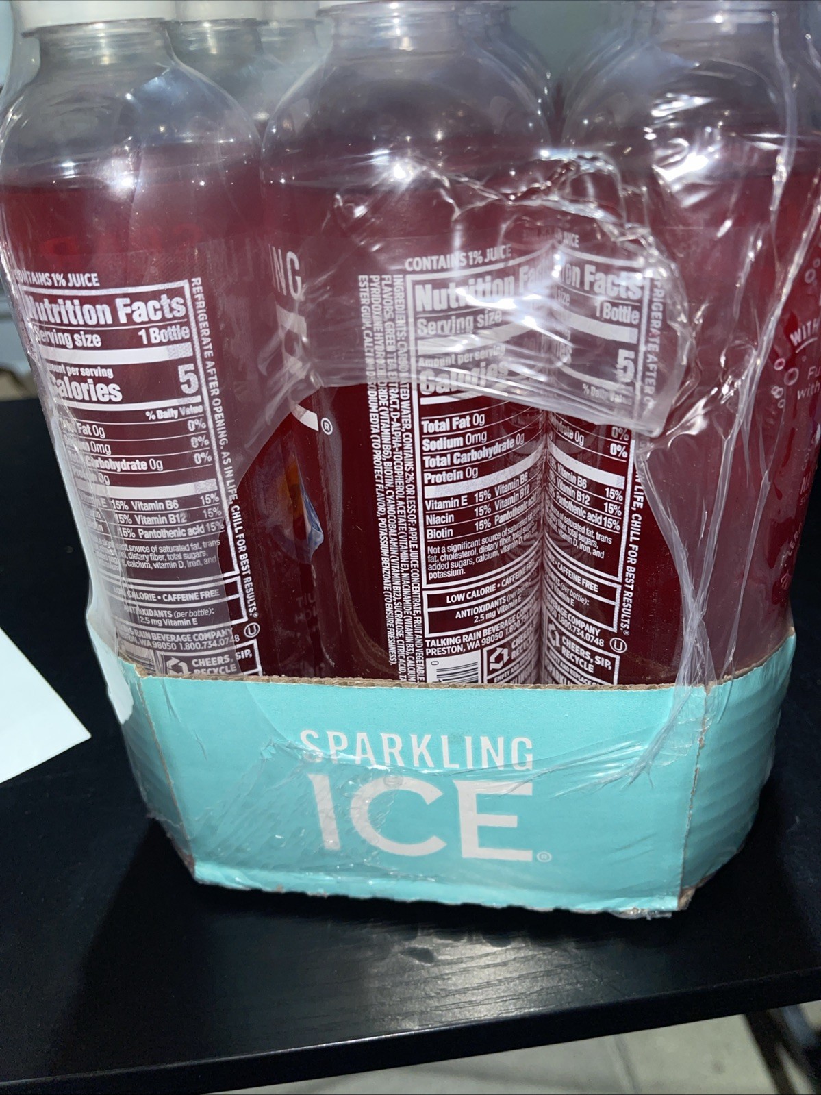 Sparkling Ice Fruit Punch Sparkling Water Zero Sugar - photo 2