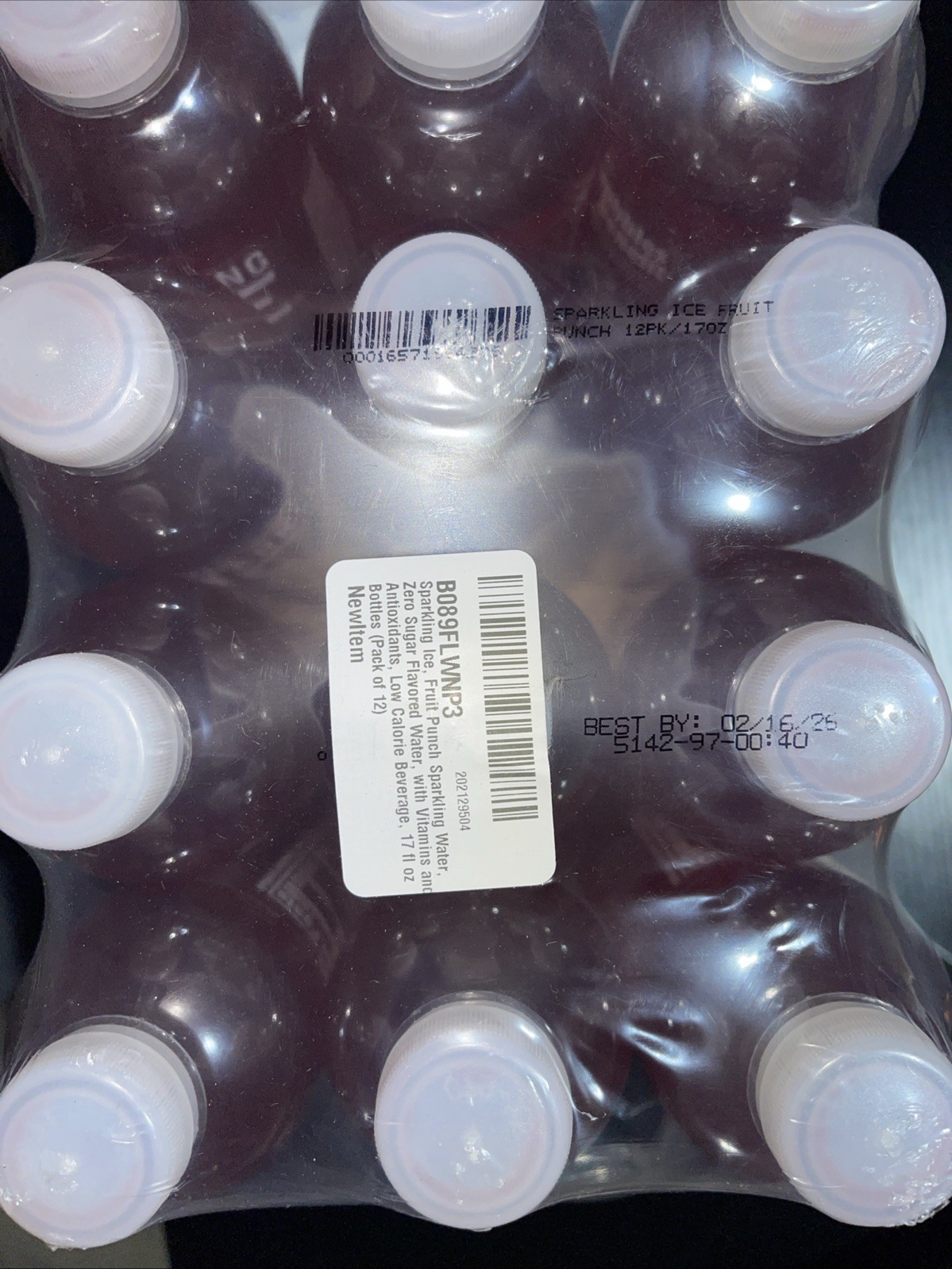 Sparkling Ice Fruit Punch Sparkling Water Zero Sugar - photo 4