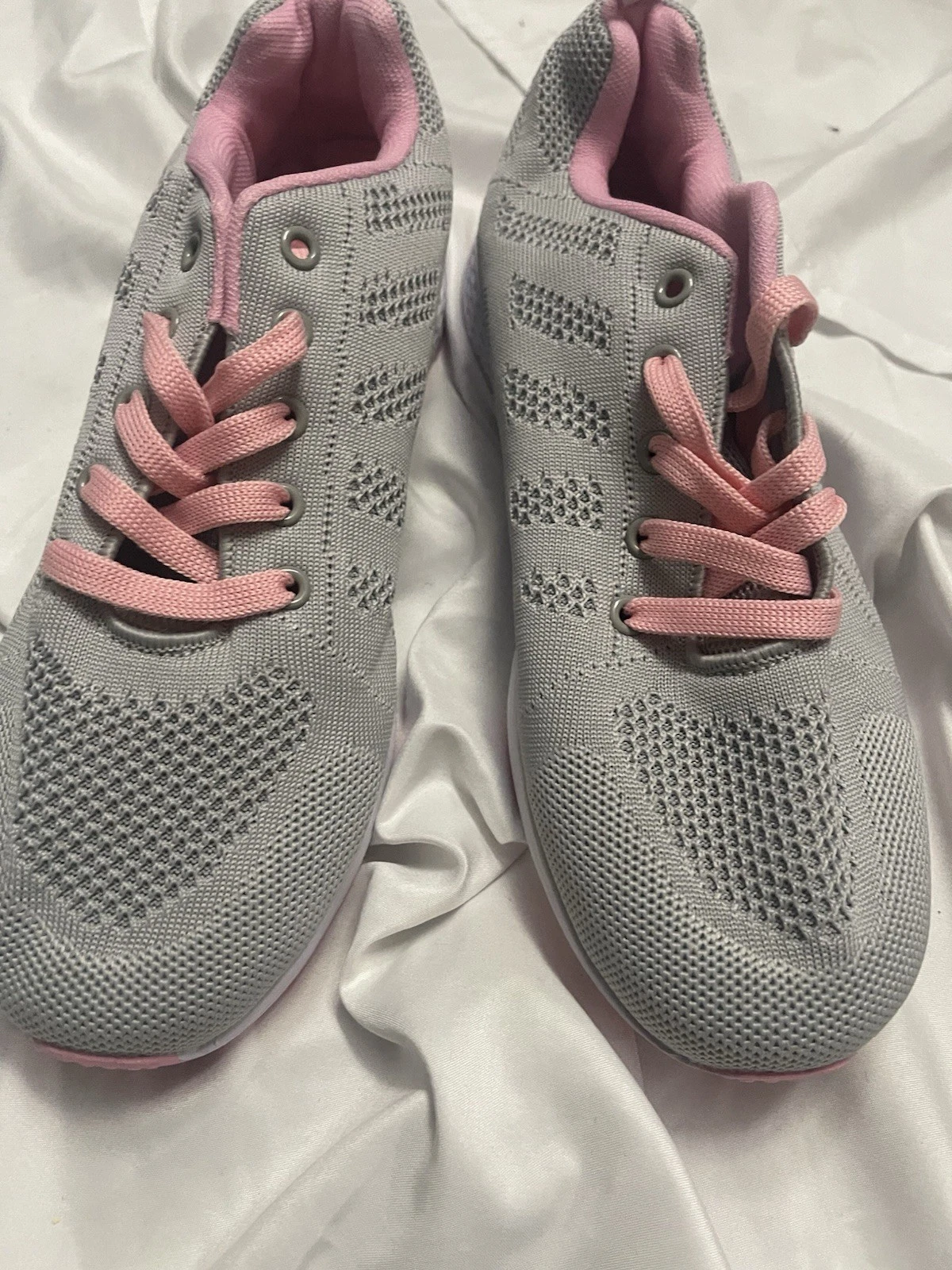 Women's Black Mesh Sneakers - Size 8.5