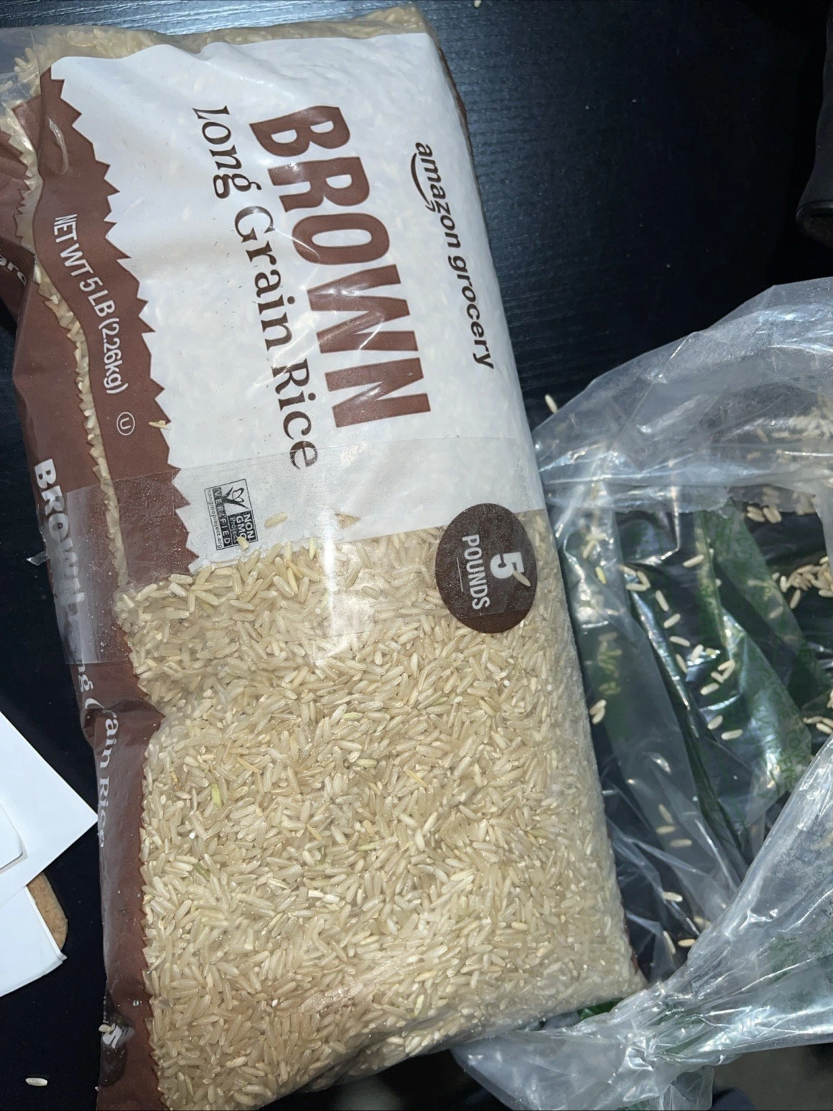 Grain Brown Rice, 5 Lb Bag