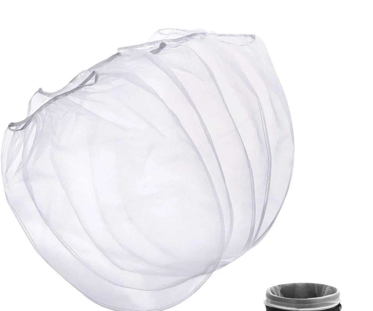 Paint Strainer Bag, 5 Gallon Paint Strainer with Elastic Top