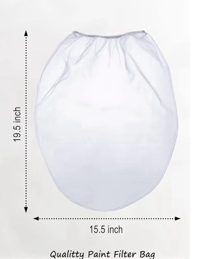 Paint Strainer Bag, 5 Gallon Paint Strainer with Elastic Top - photo 2