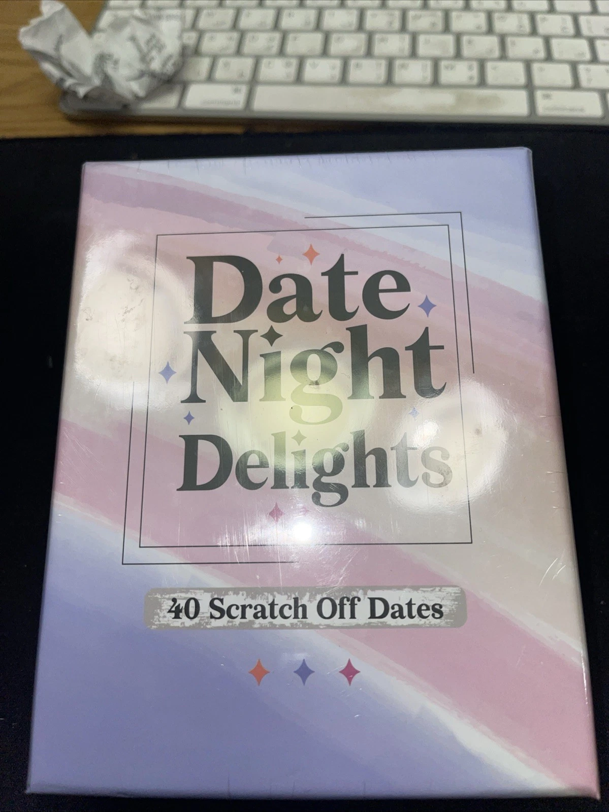 Date Night Delights 40 Scratch-Off Dates Fun Game, Brand New
