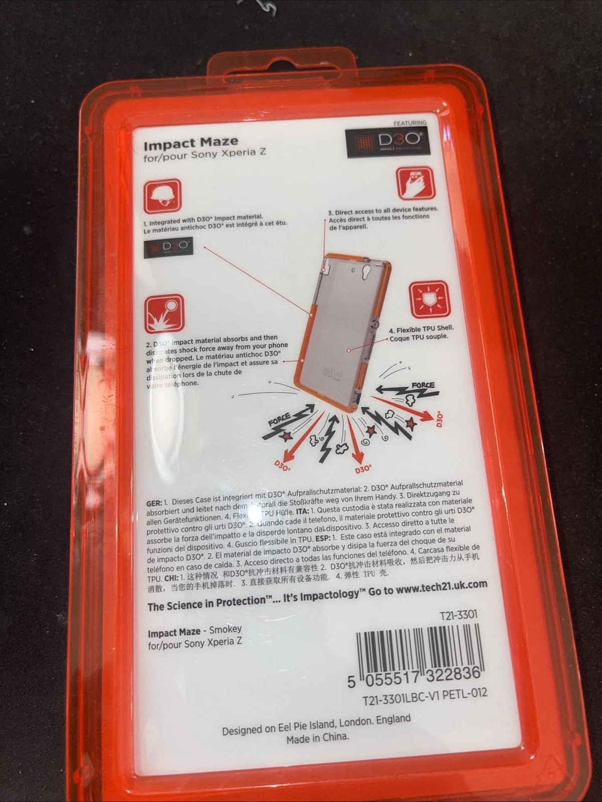 Tech21 Impact Maze Case for Sony Xperia Z - photo 2