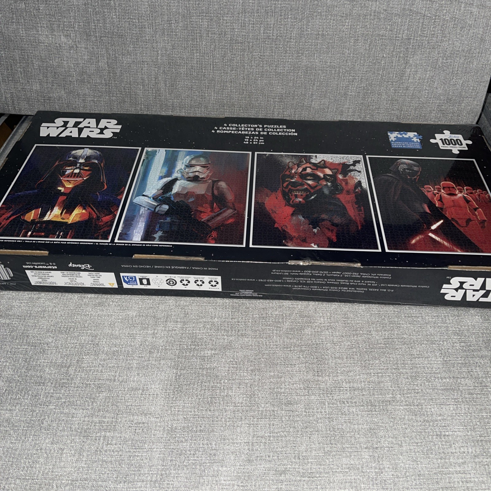 Star Wars Puzzle 4-Pack • 4 x 1000 Pieces • Collector Set - photo 2