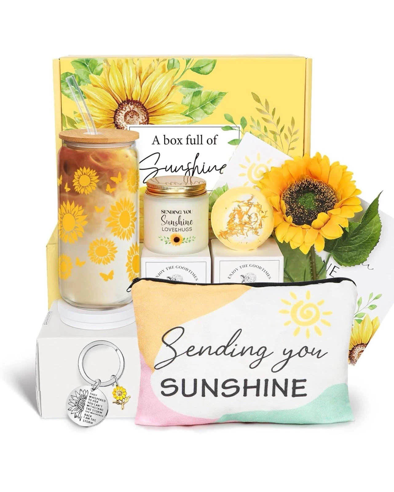 Sunflower Tumbler - Get Well Gift for Women
